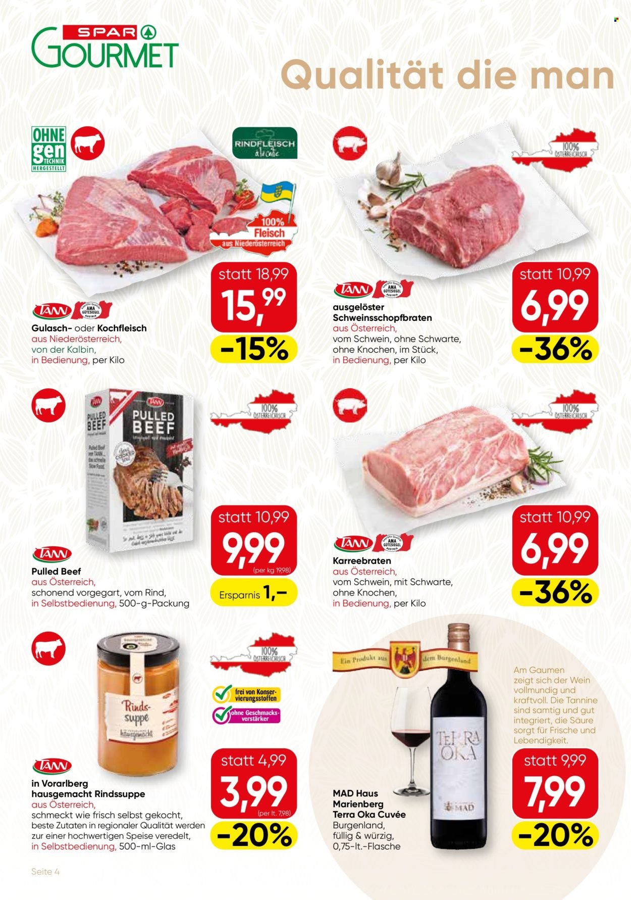SPAR Flugblatt - Gourmet