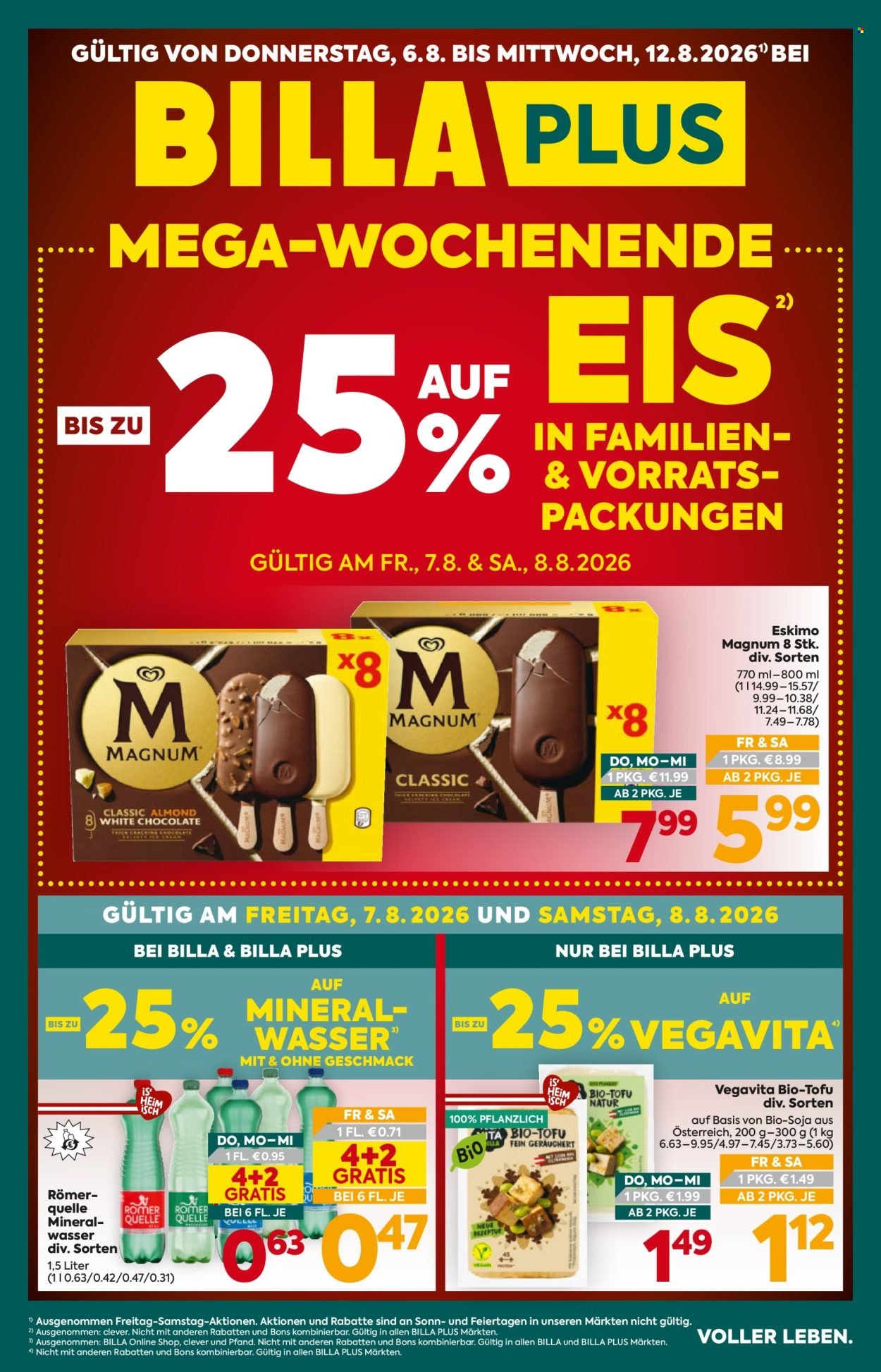 BILLA PLUS Flugblatt - Ab Donnerstag, 6.8.2026