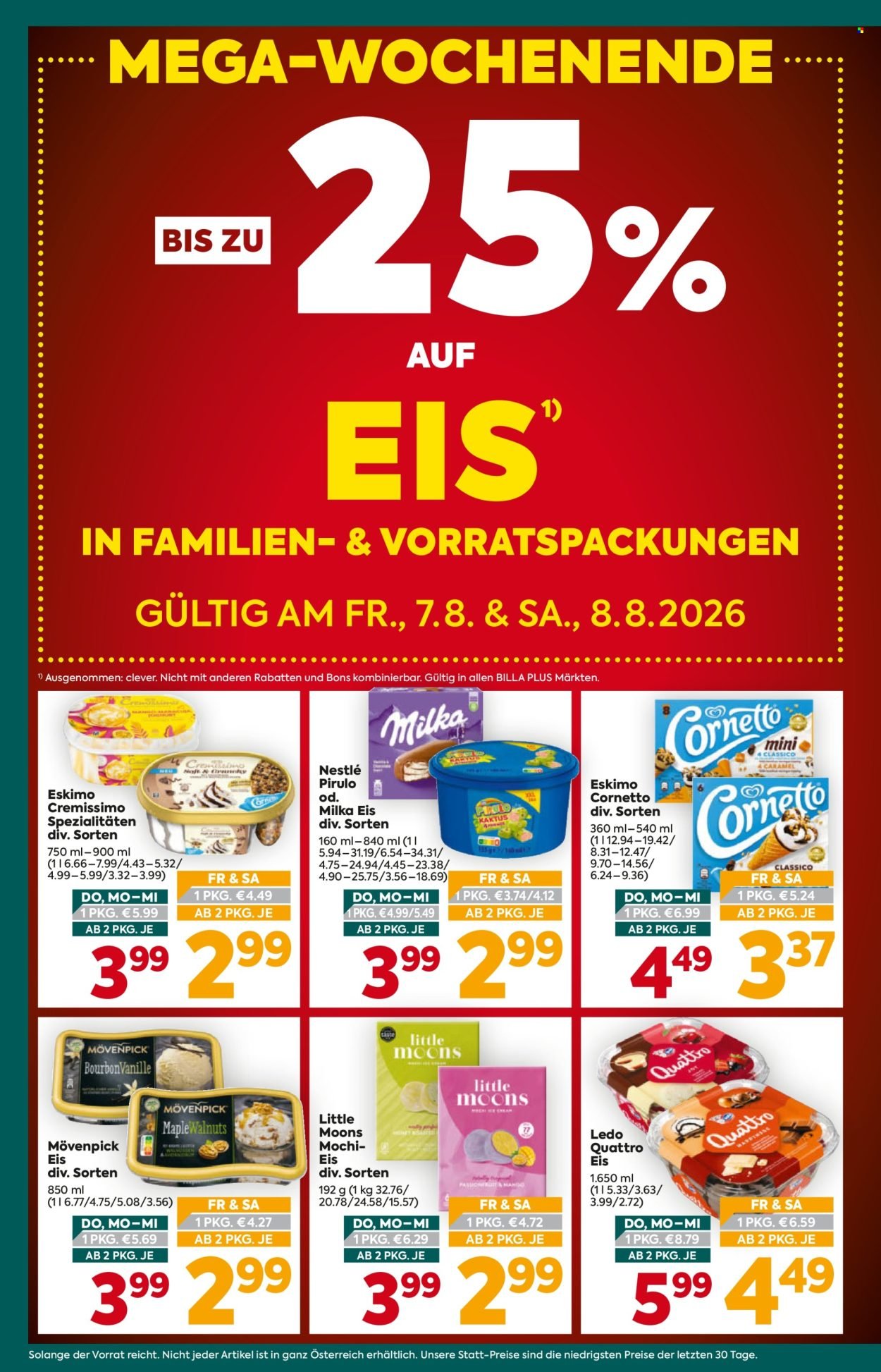 BILLA PLUS Flugblatt - Ab Donnerstag, 6.8.2026