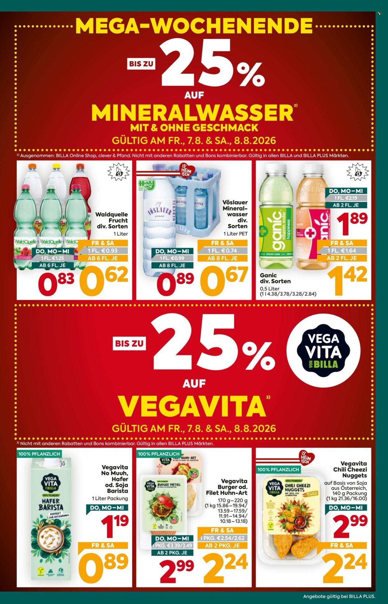 BILLA PLUS Flugblatt - Ab Donnerstag, 6.8.2026