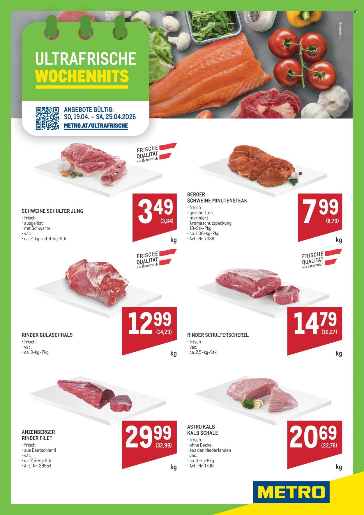 METRO Flugblatt - Ultrafrische Wochenhits KW17