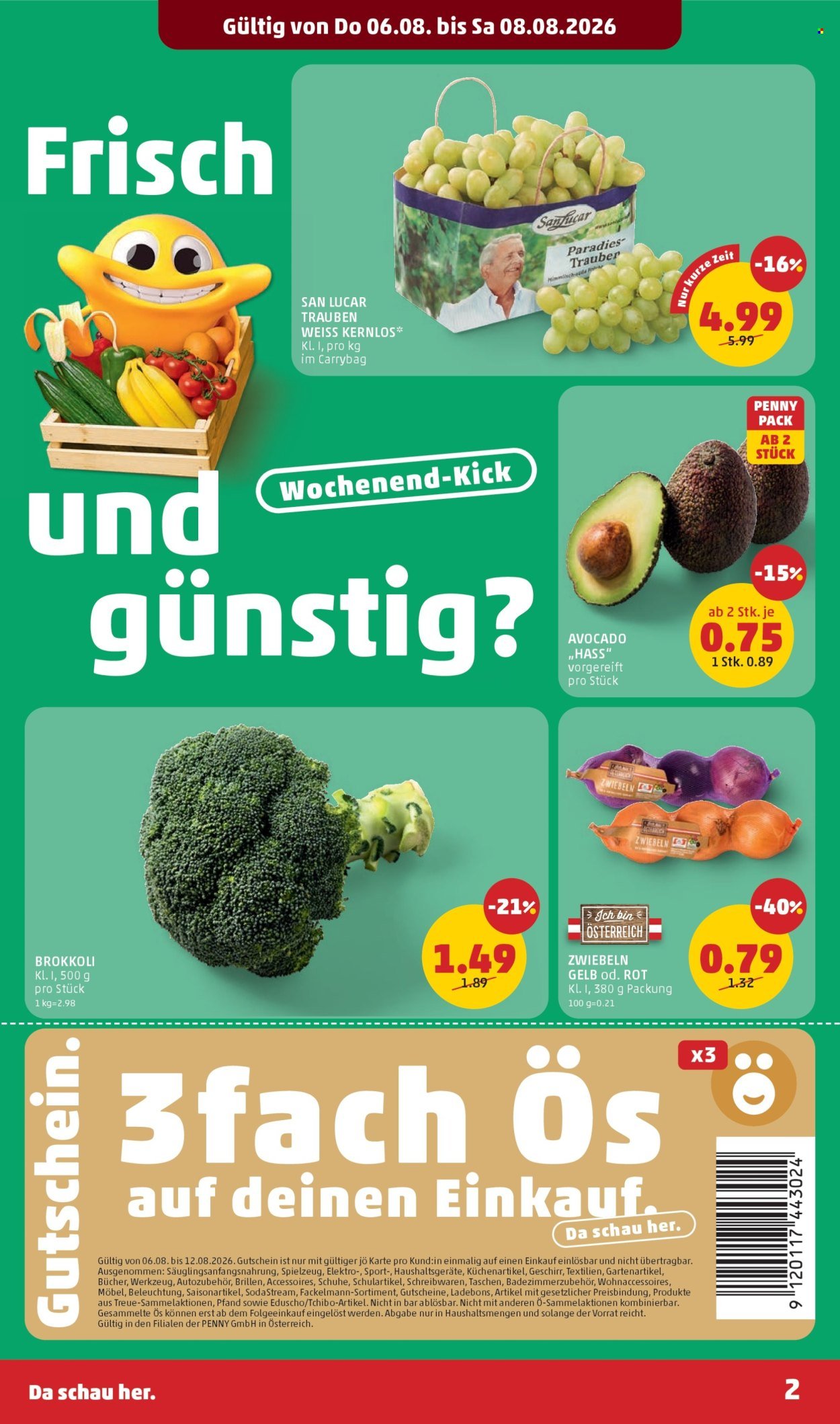 PENNY Flugblatt - Ab Donnerstag, 6.8.2026