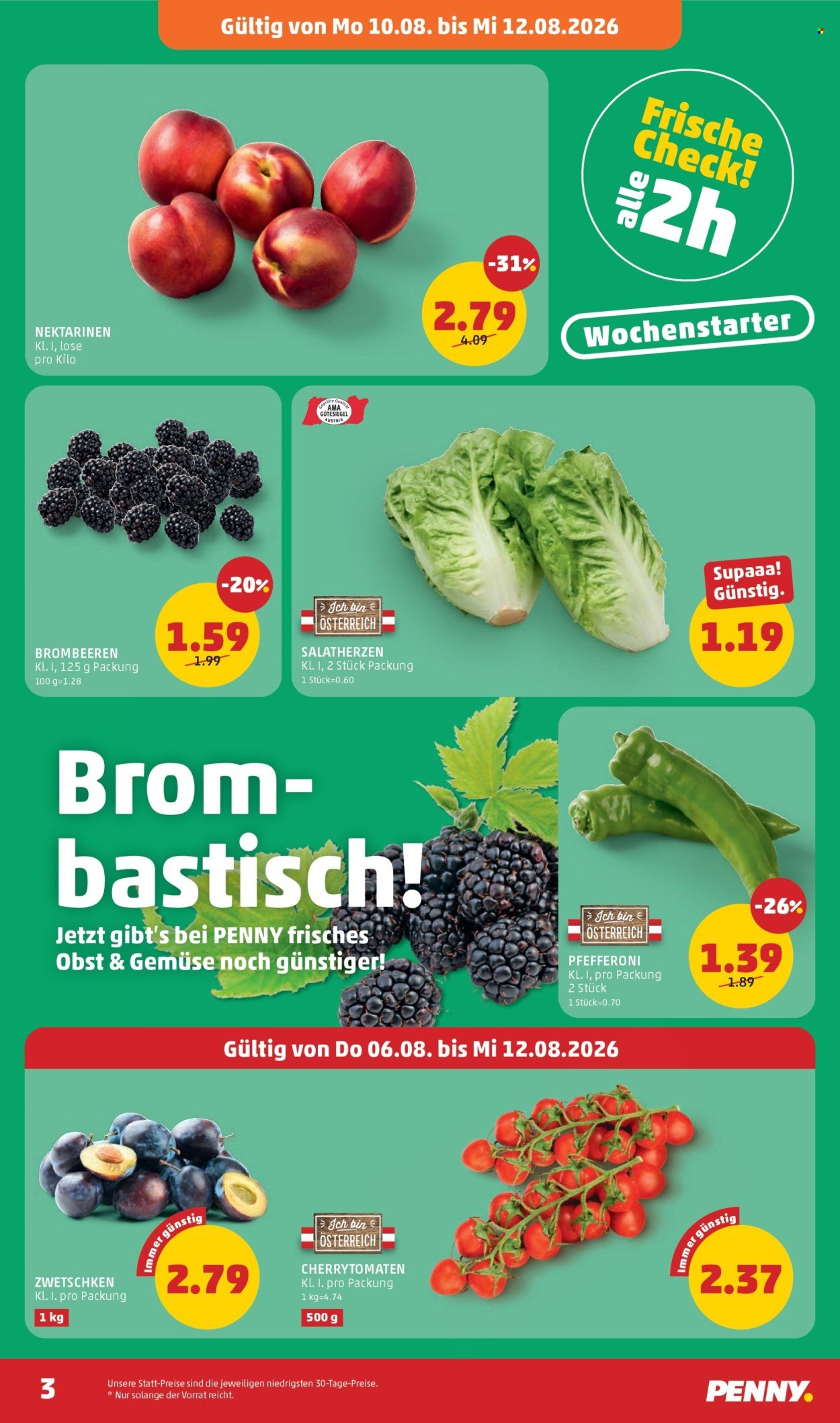 PENNY Flugblatt - Ab Donnerstag, 6.8.2026