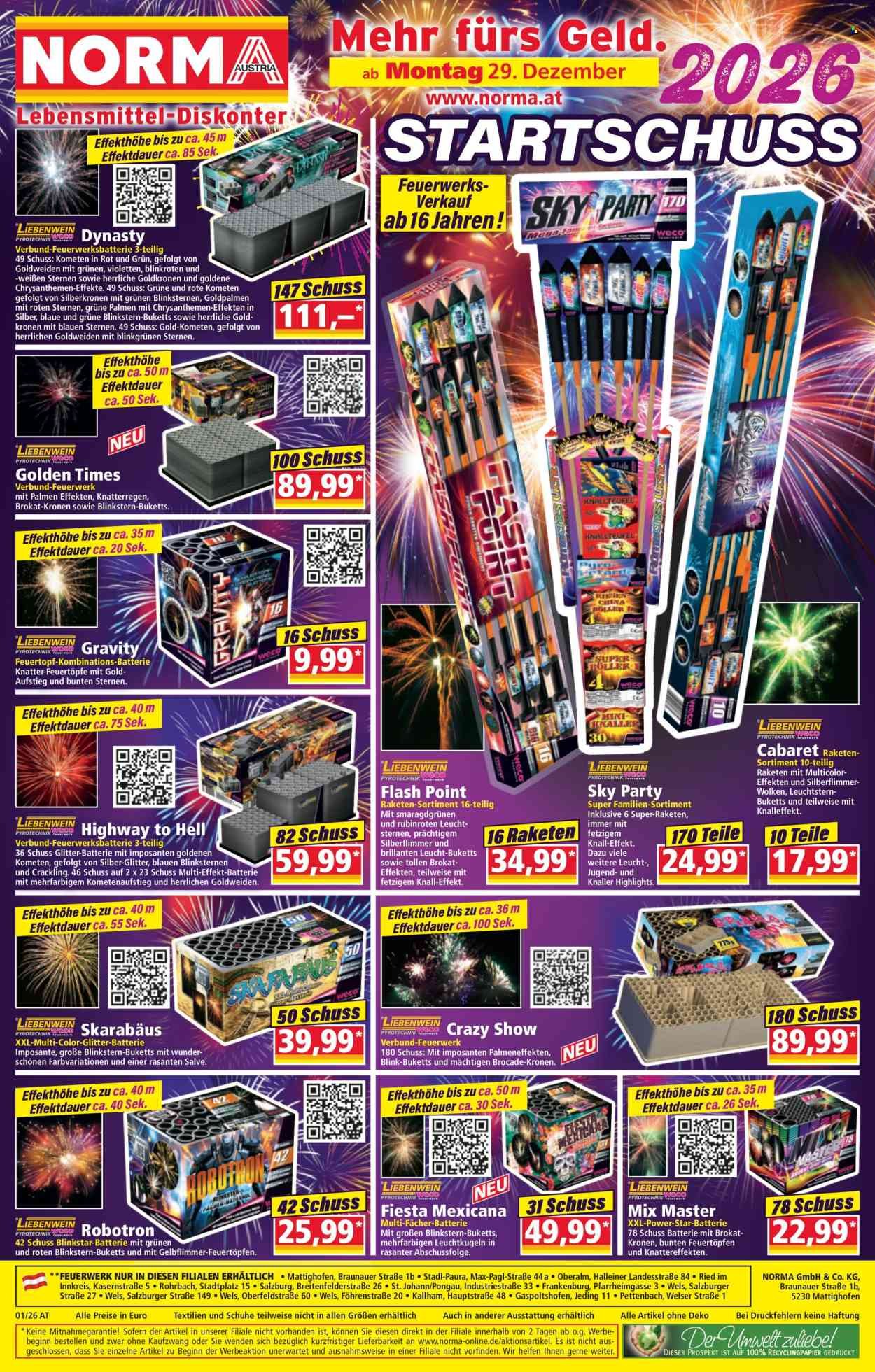 NORMA Flugblatt - Ab Montag, 29.12.2025