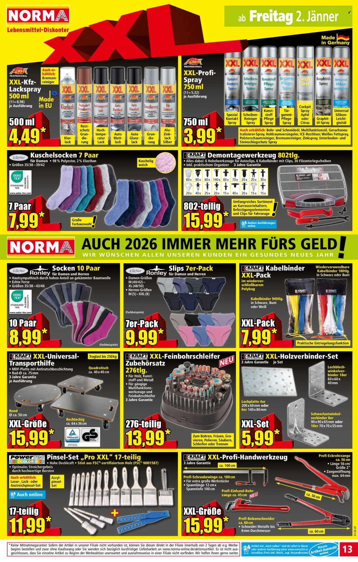 NORMA Flugblatt - Ab Montag, 29.12.2025