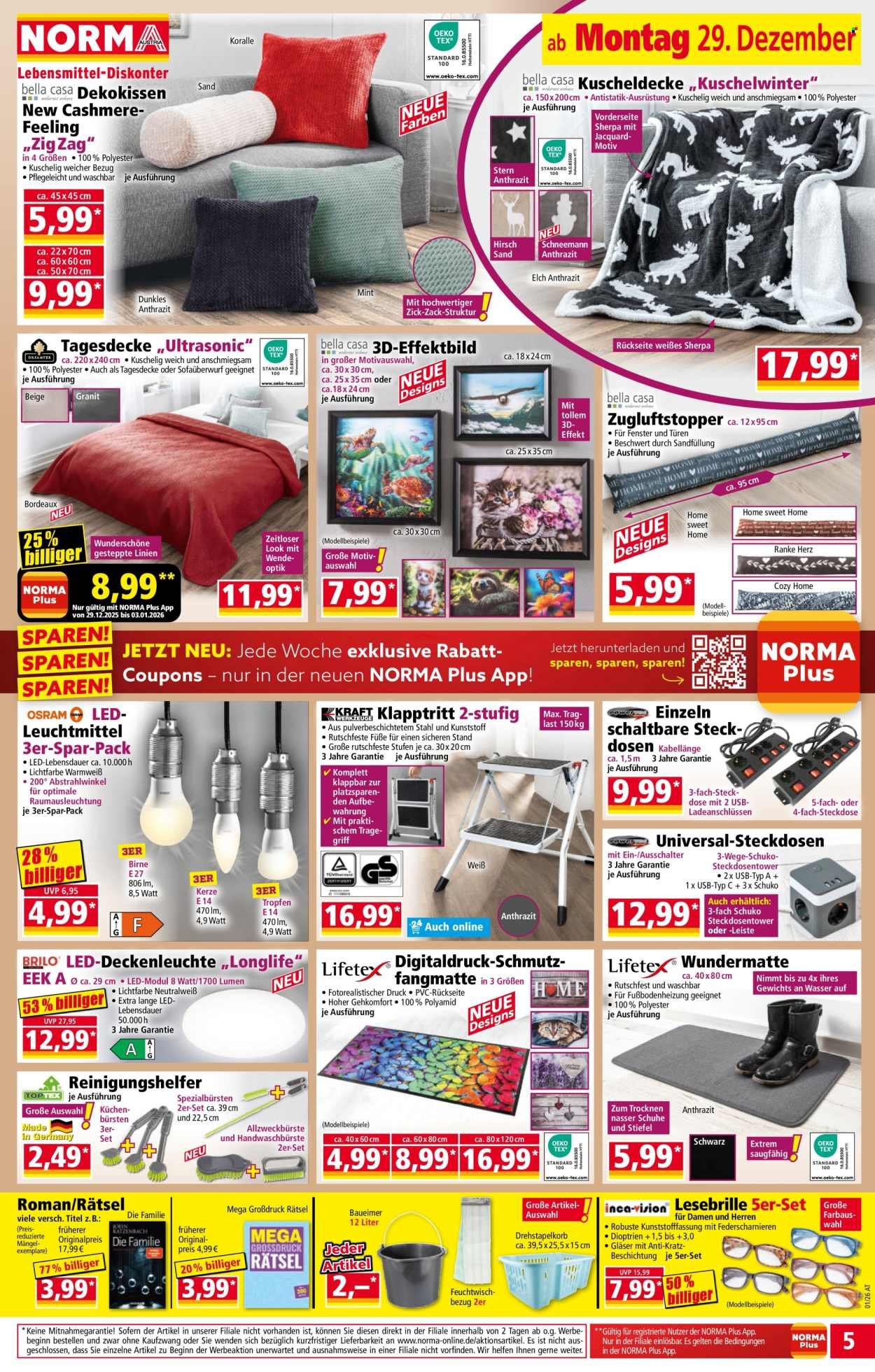 NORMA Flugblatt - Ab Montag, 29.12.2025