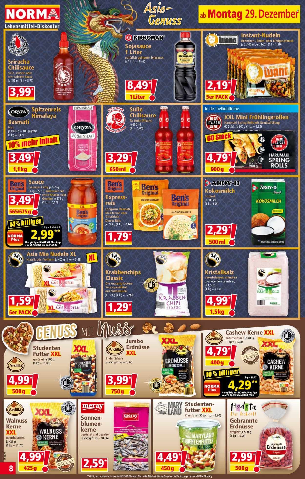 NORMA Flugblatt - Ab Montag, 29.12.2025