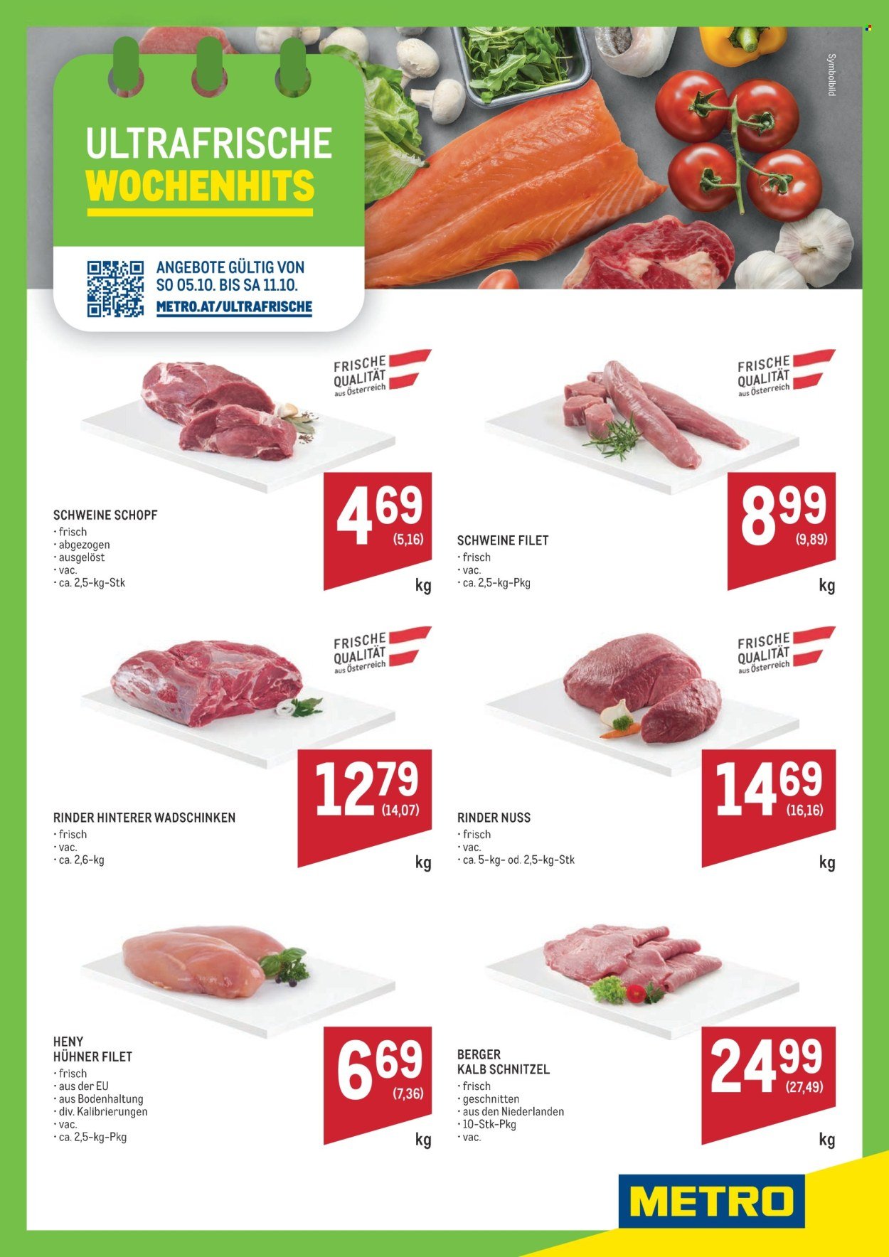 METRO Flugblatt - Ultrafrische Wochenhits KW41 (2025-10-05 - 2025-10-11) | 1