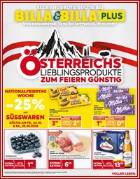 BILLA Flugblatt - Ab Donnerstag, 23.10.2025 (2025-10-23 - 2025-10-29)