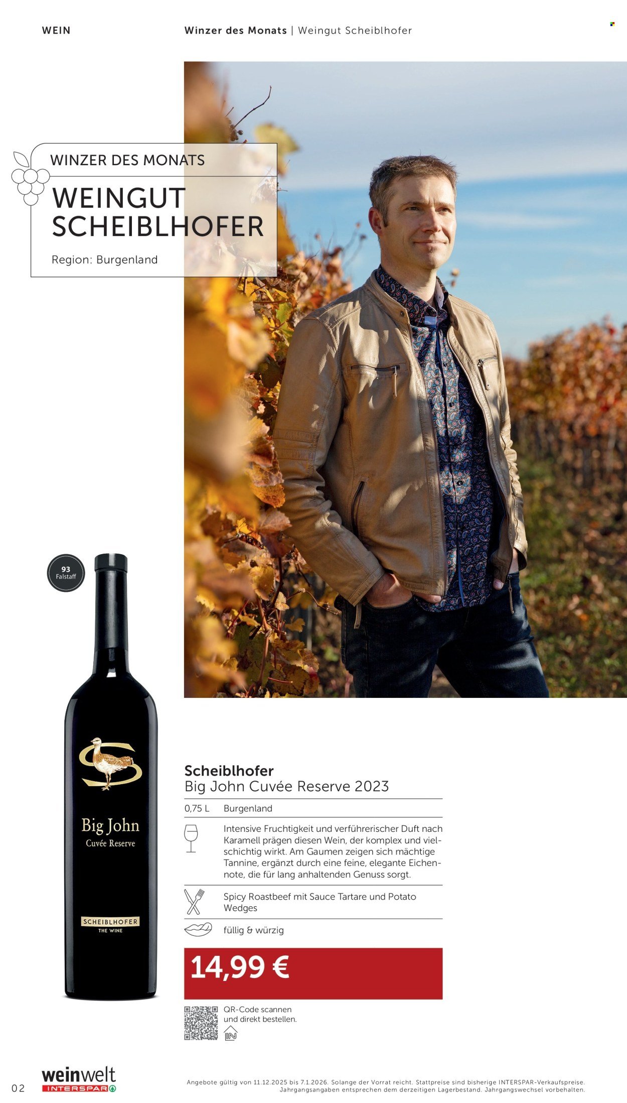 INTERSPAR Flugblatt - Weinwelt Bestseller 13 2025