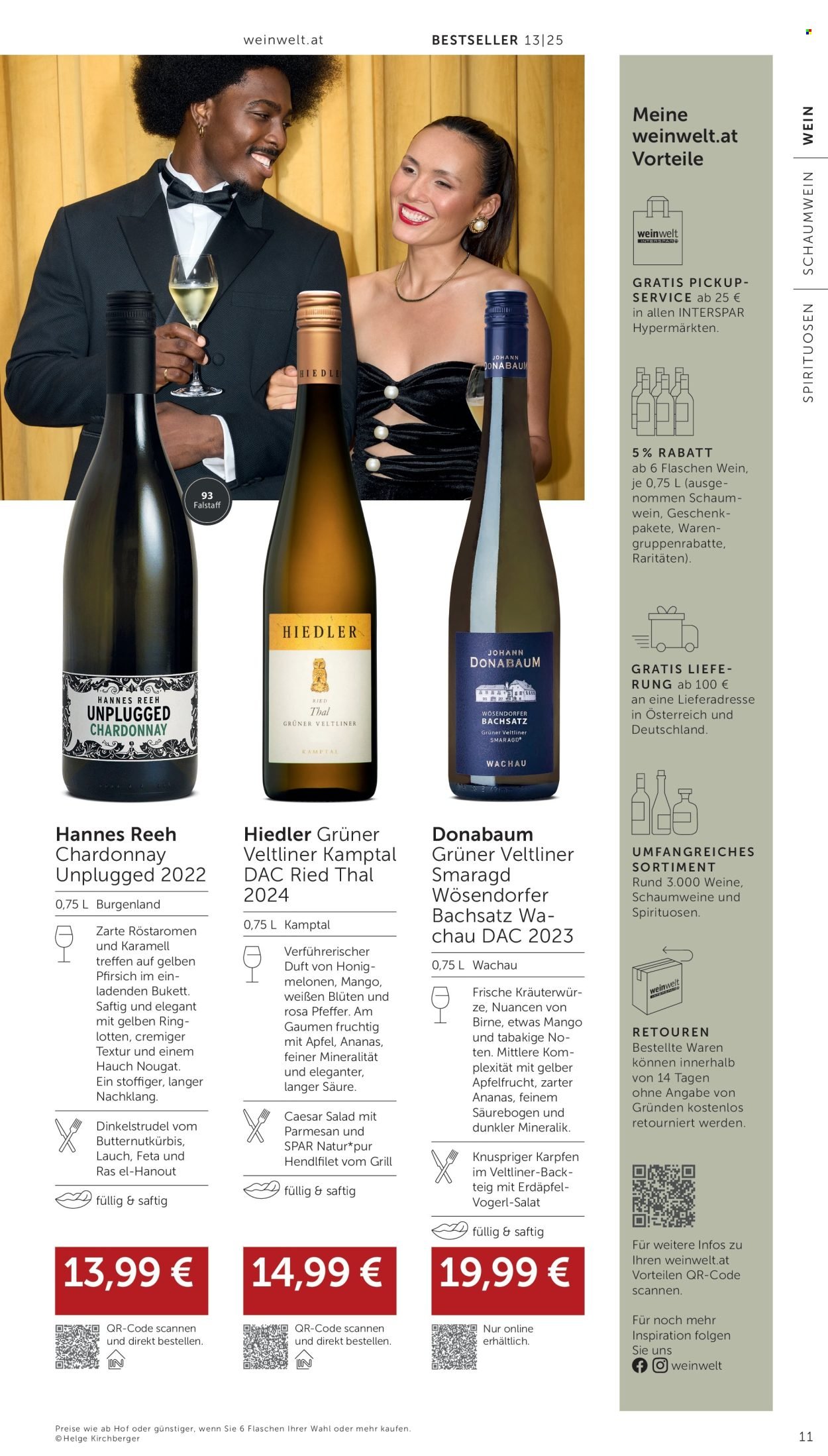 INTERSPAR Flugblatt - Weinwelt Bestseller 13 2025 (2025-12-11 - 2026-01-07) | 11