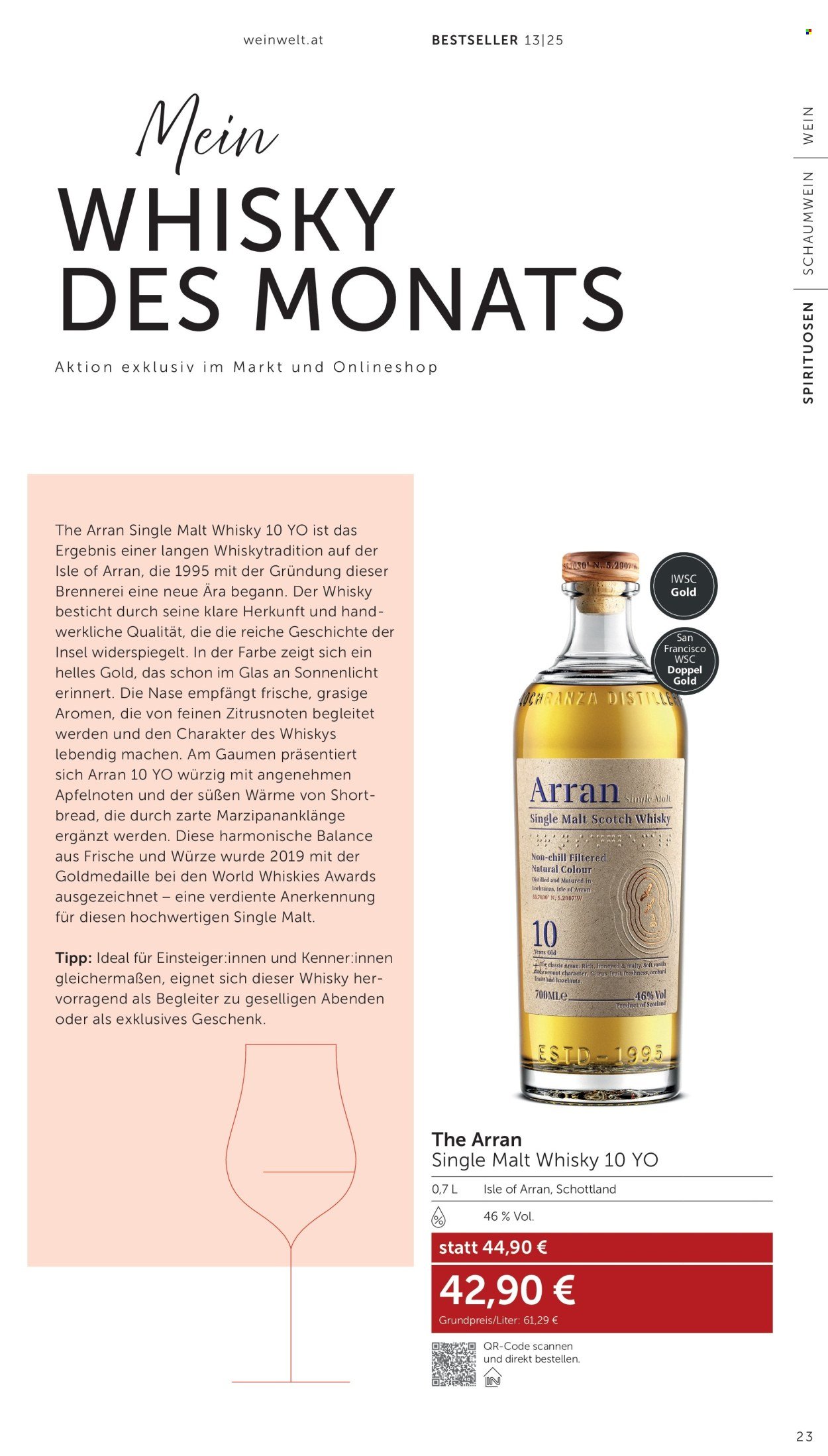 INTERSPAR Flugblatt - Weinwelt Bestseller 13 2025 (2025-12-11 - 2026-01-07) | 23