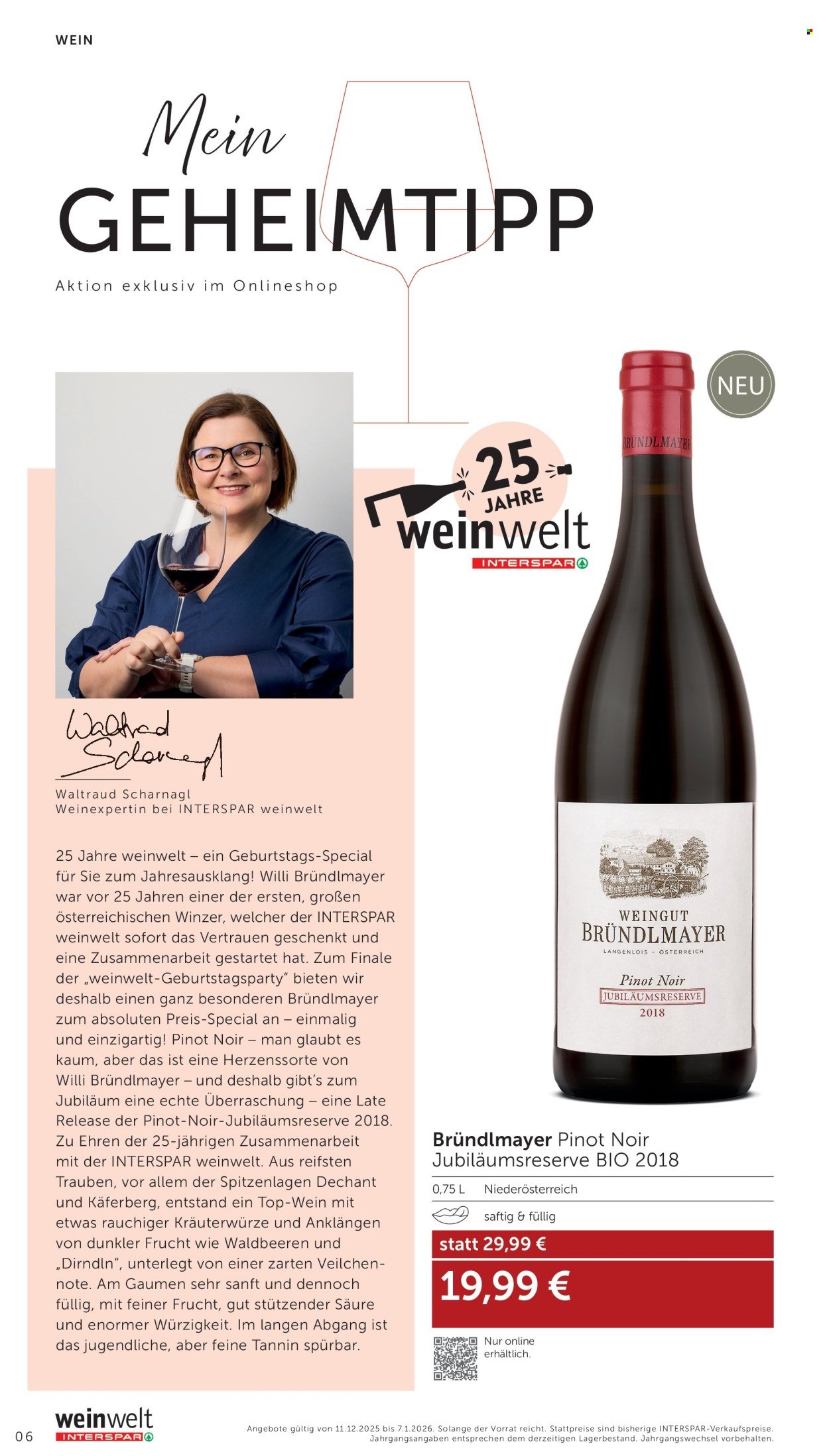 INTERSPAR Flugblatt - Weinwelt Bestseller 13 2025