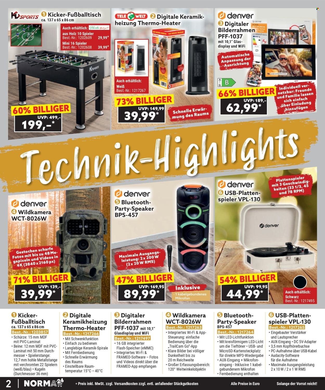 NORMA Flugblatt - Ab Montag, 1.12.2025