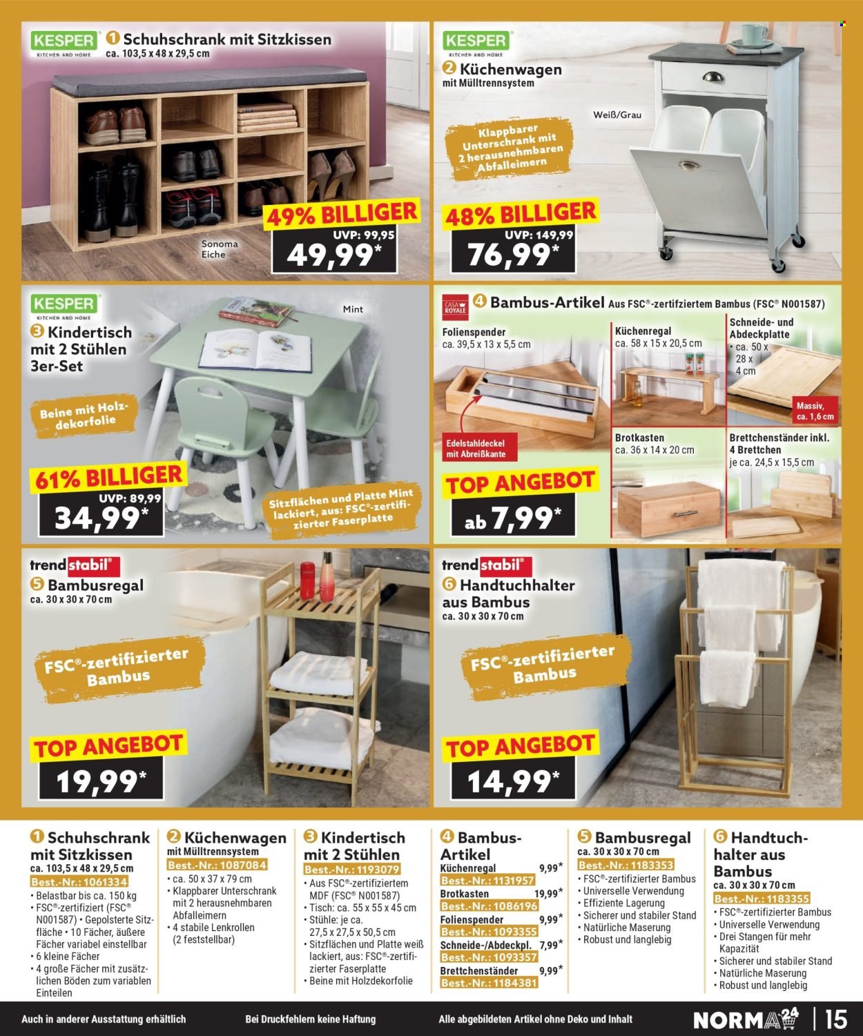 NORMA Flugblatt - Ab Montag, 1.12.2025