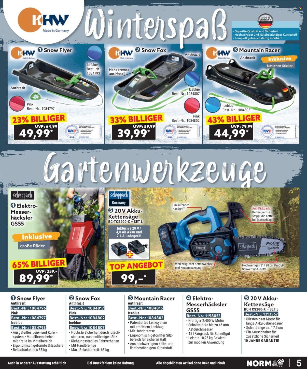 NORMA Flugblatt - Ab Montag, 1.12.2025