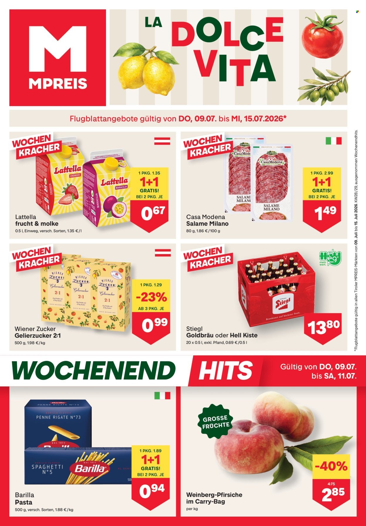 MPREIS Flugblatt - Ab Donnerstag, 9.7.2026