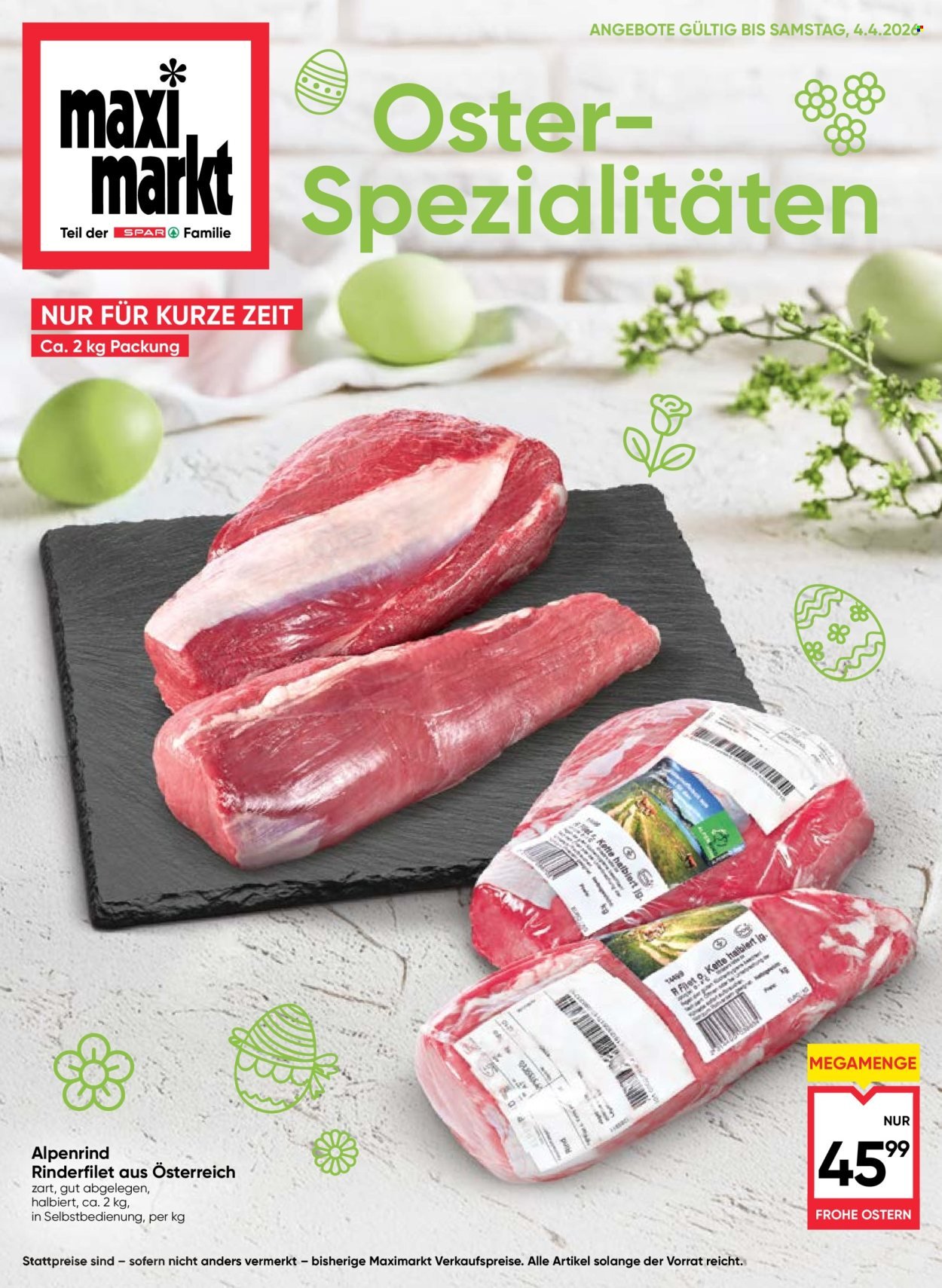 MAXIMARKT Flugblatt - Ab Donnerstag, 26.3.2026