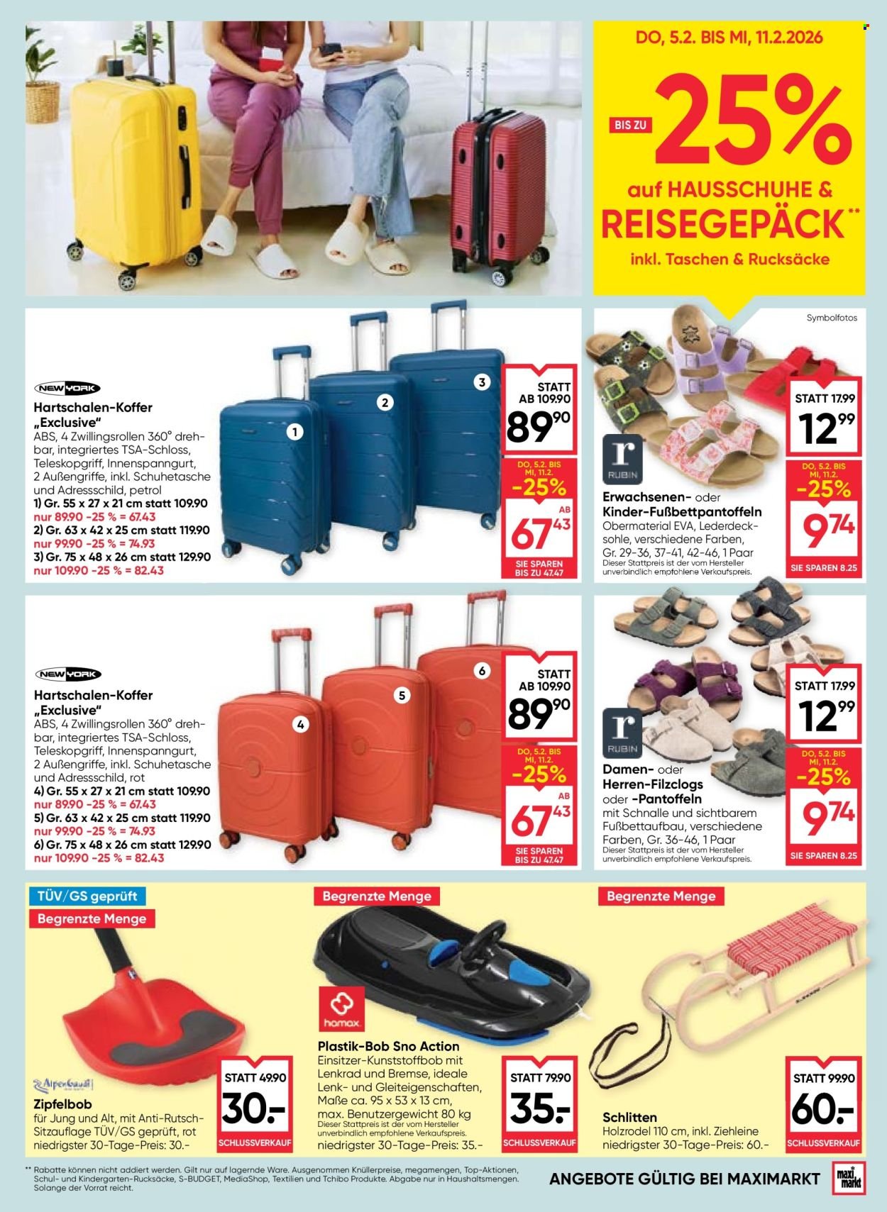 MAXIMARKT Flugblatt - Ab Donnerstag, 5.2.2026