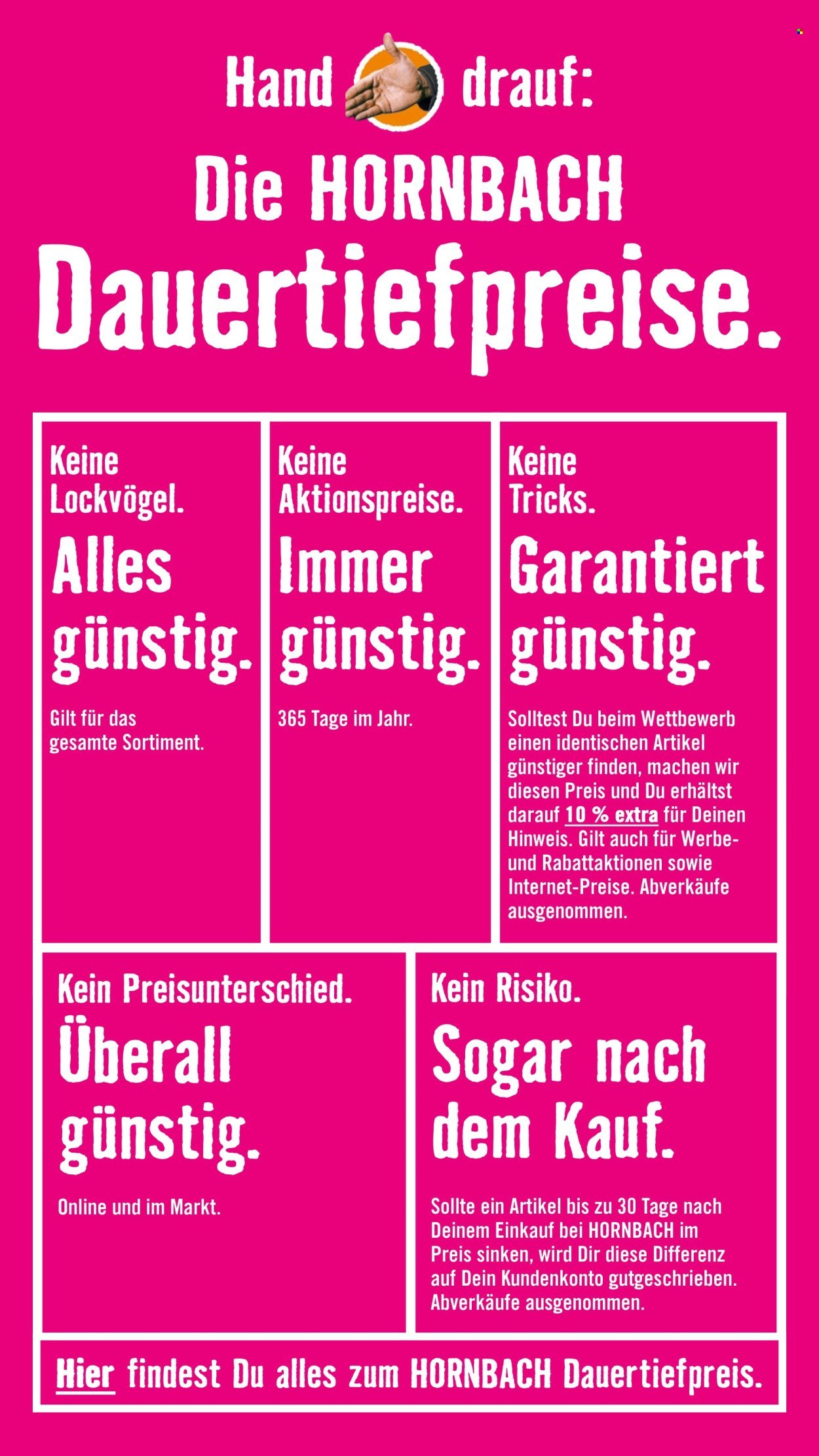 HORNBACH Flugblatt - Ab Montag, 28.9.2026