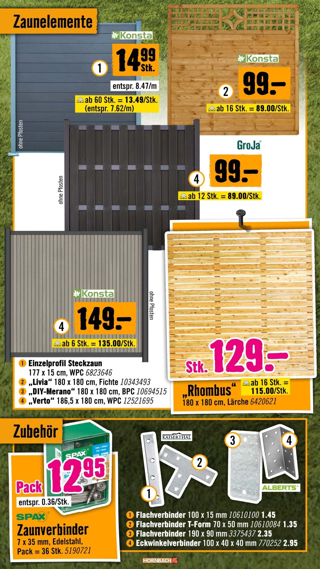 HORNBACH Flugblatt - Ab Montag, 28.9.2026