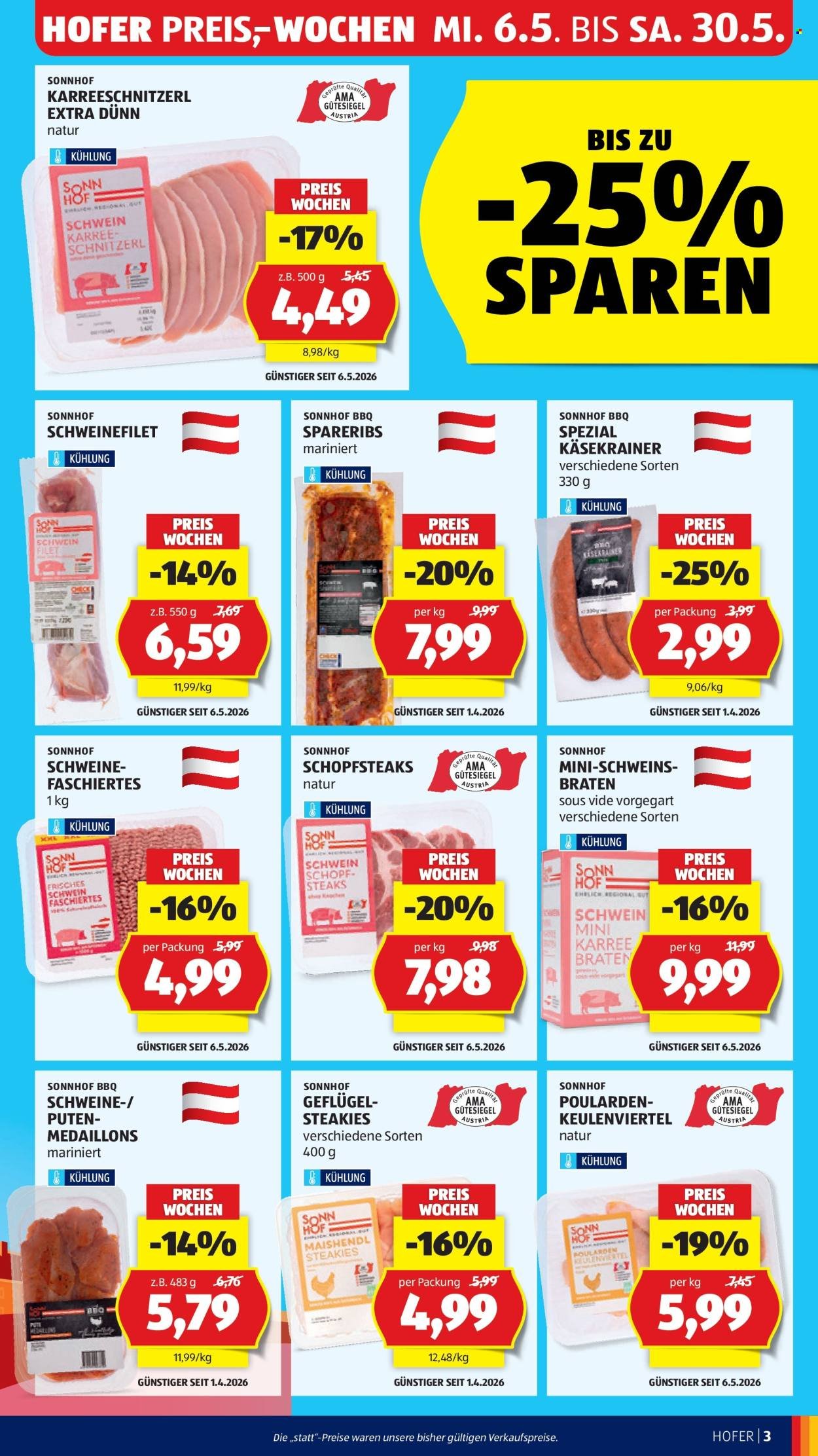 HOFER Flugblatt - Ab Mittwoch, 6.5.2026