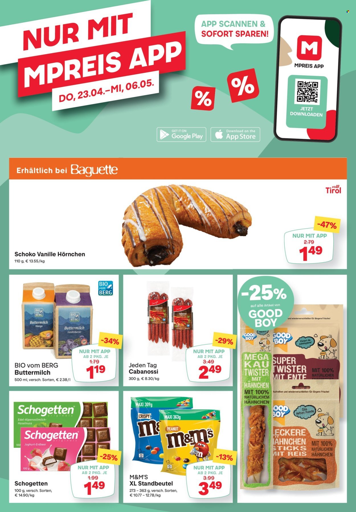 MPREIS Flugblatt - Ab Donnerstag, 23.4.2026