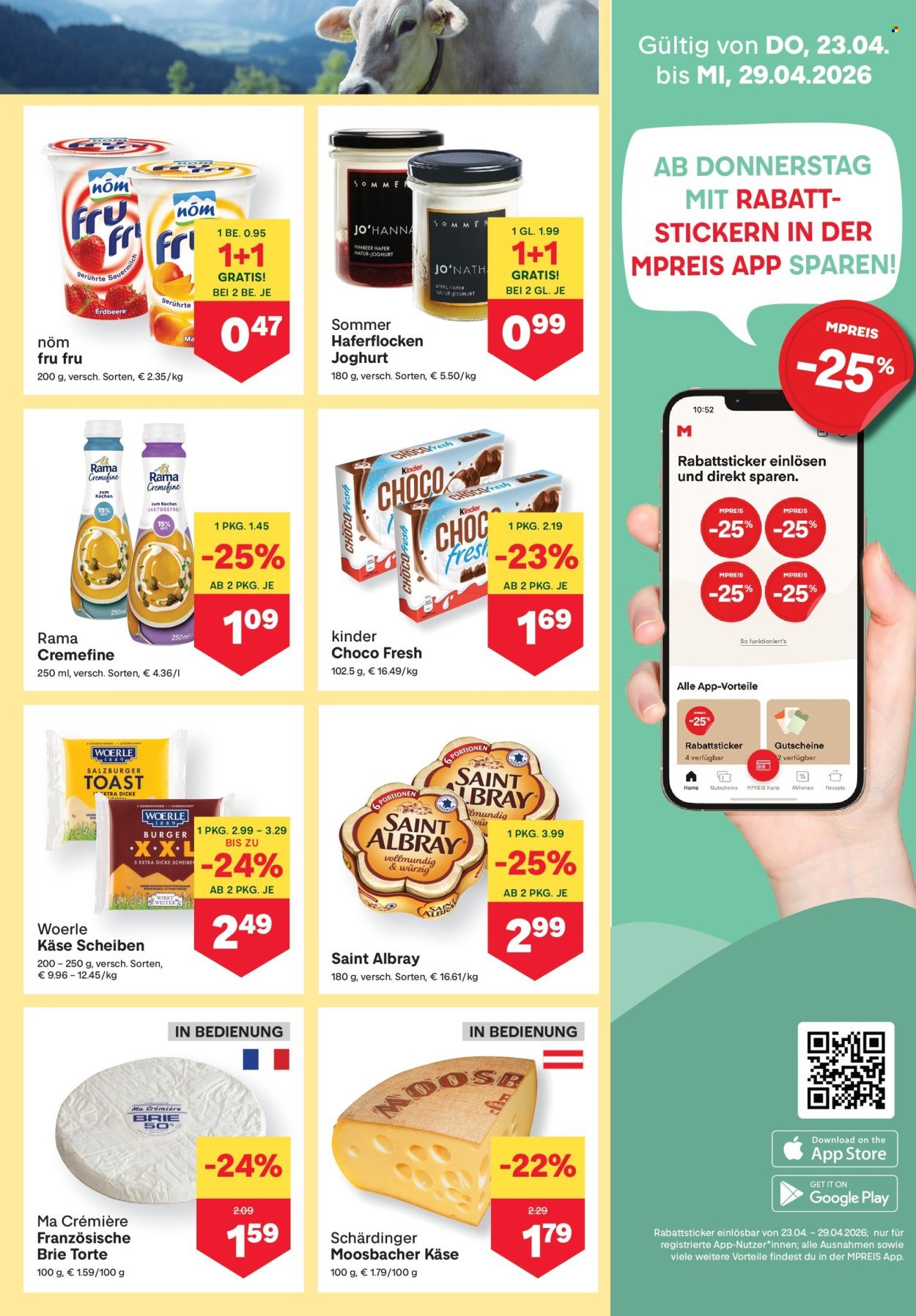 MPREIS Flugblatt - Ab Donnerstag, 23.4.2026
