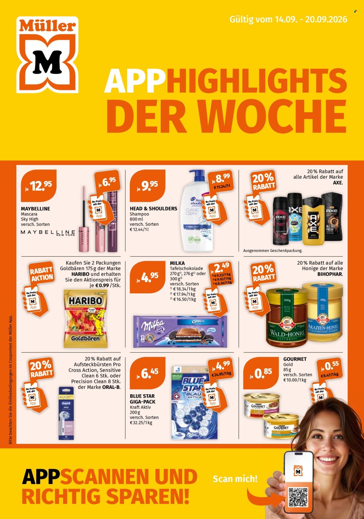 MÜLLER Flugblatt - Ab Montag, 14.9.2026
