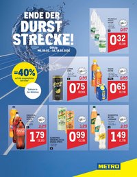 METRO Flugblatt - Durststrecke