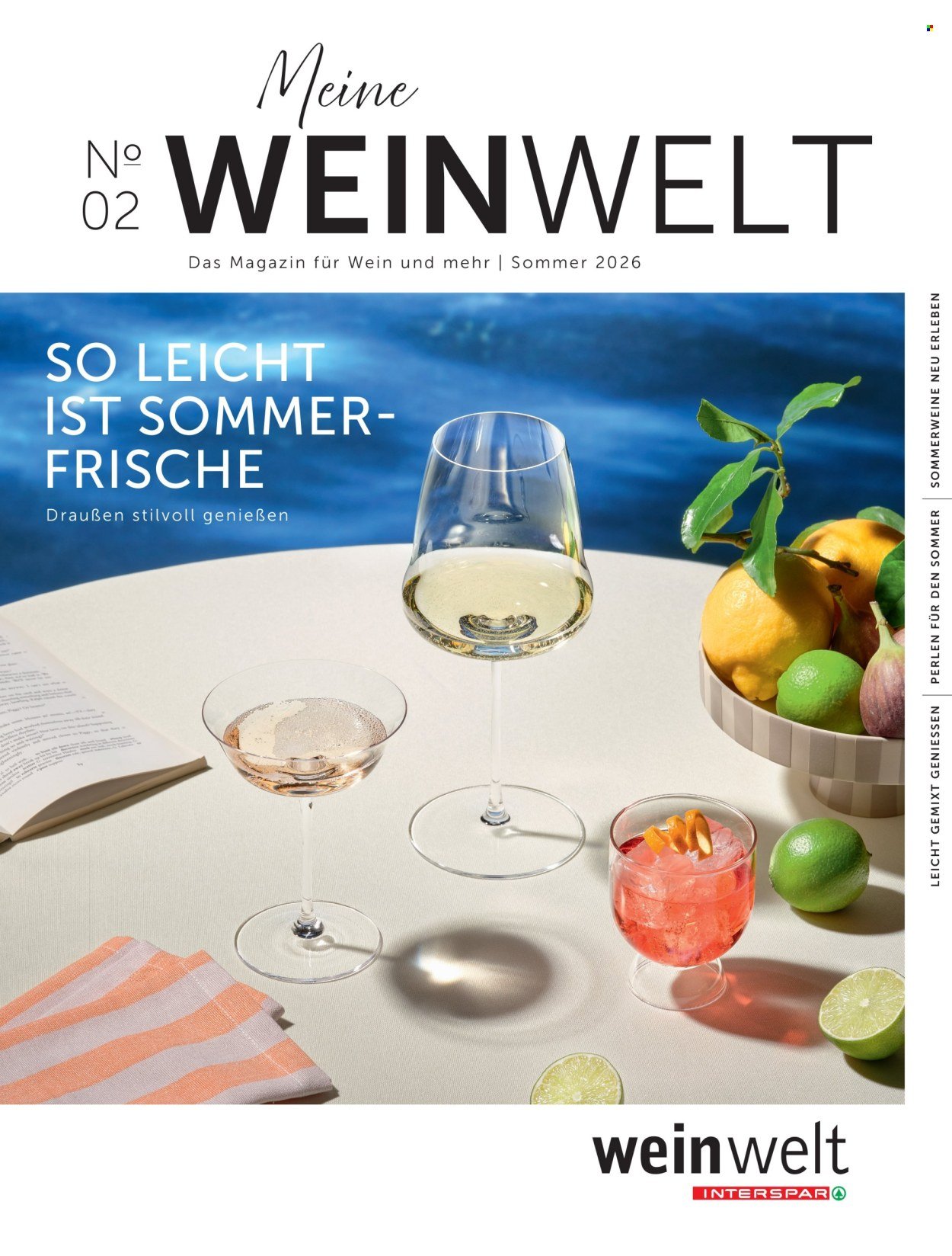 INTERSPAR Flugblatt - weinwelt Magazin Sommer