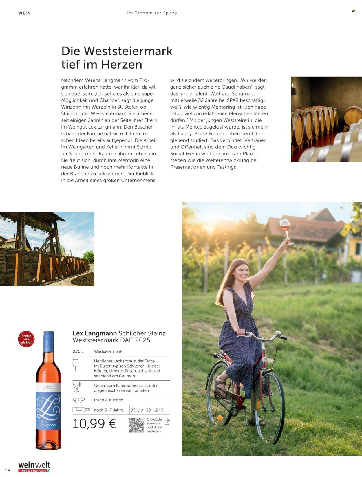 INTERSPAR Flugblatt - weinwelt Magazin Sommer