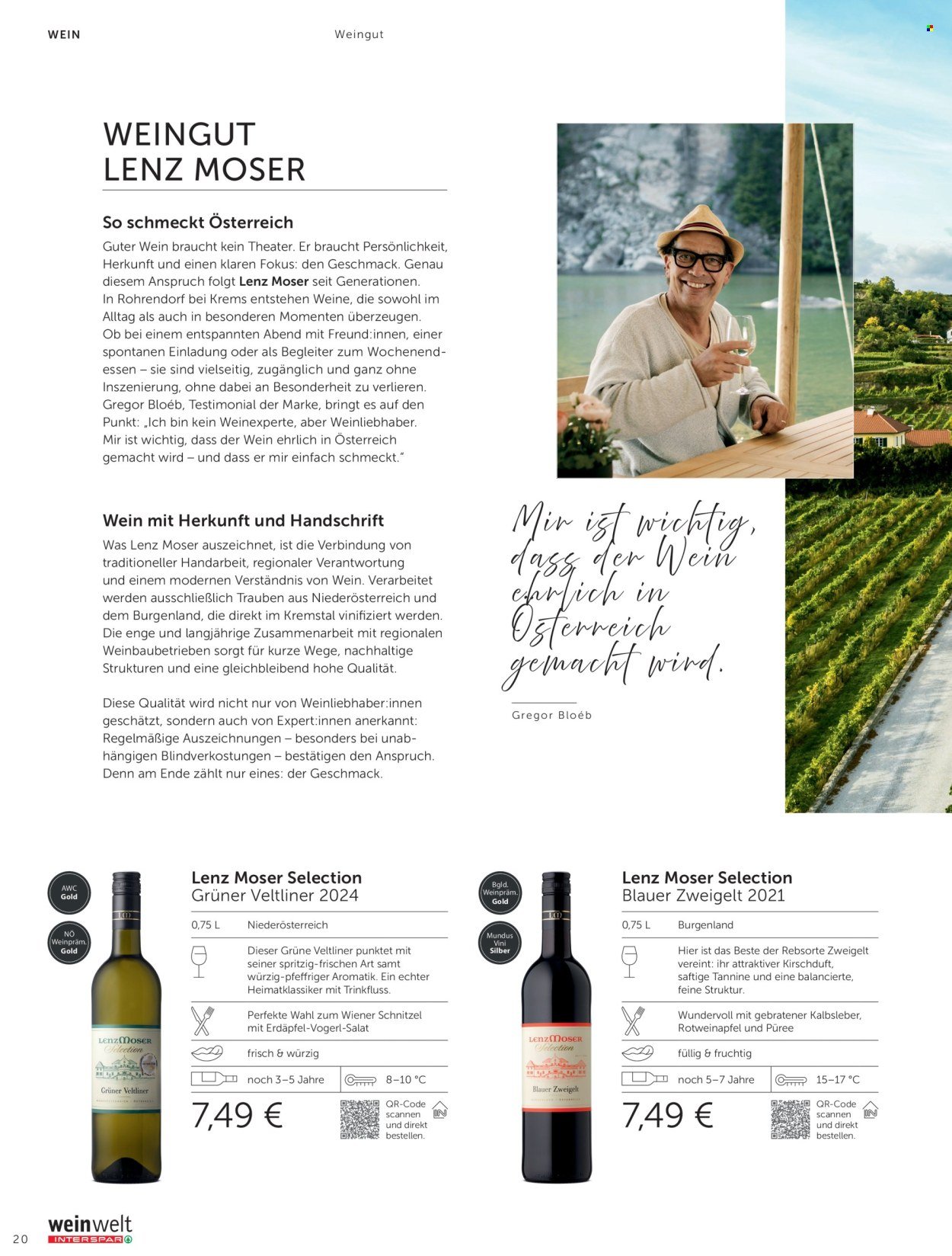 INTERSPAR Flugblatt - weinwelt Magazin Sommer