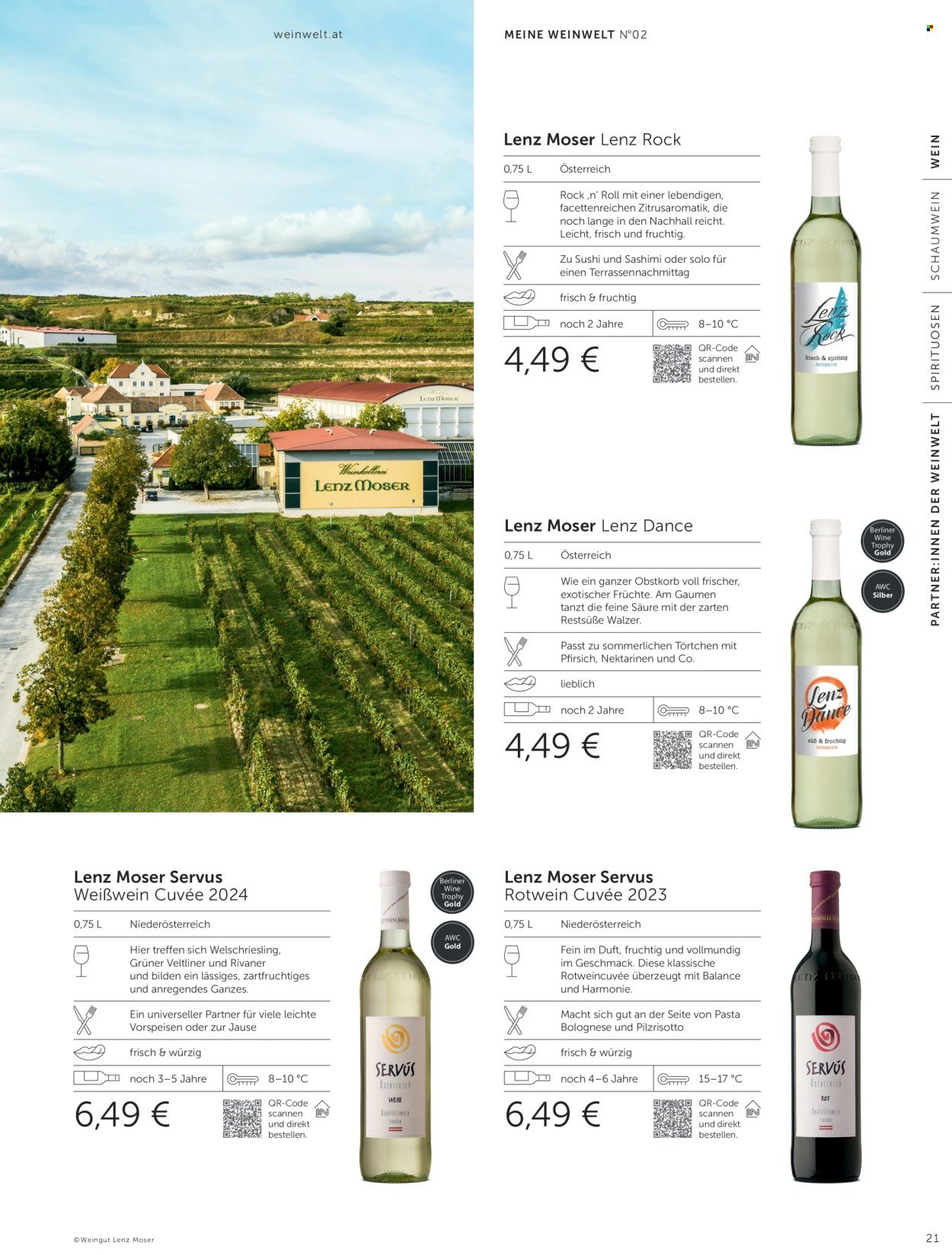 INTERSPAR Flugblatt - weinwelt Magazin Sommer
