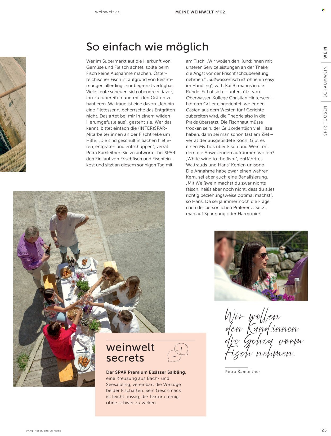 INTERSPAR Flugblatt - weinwelt Magazin Sommer