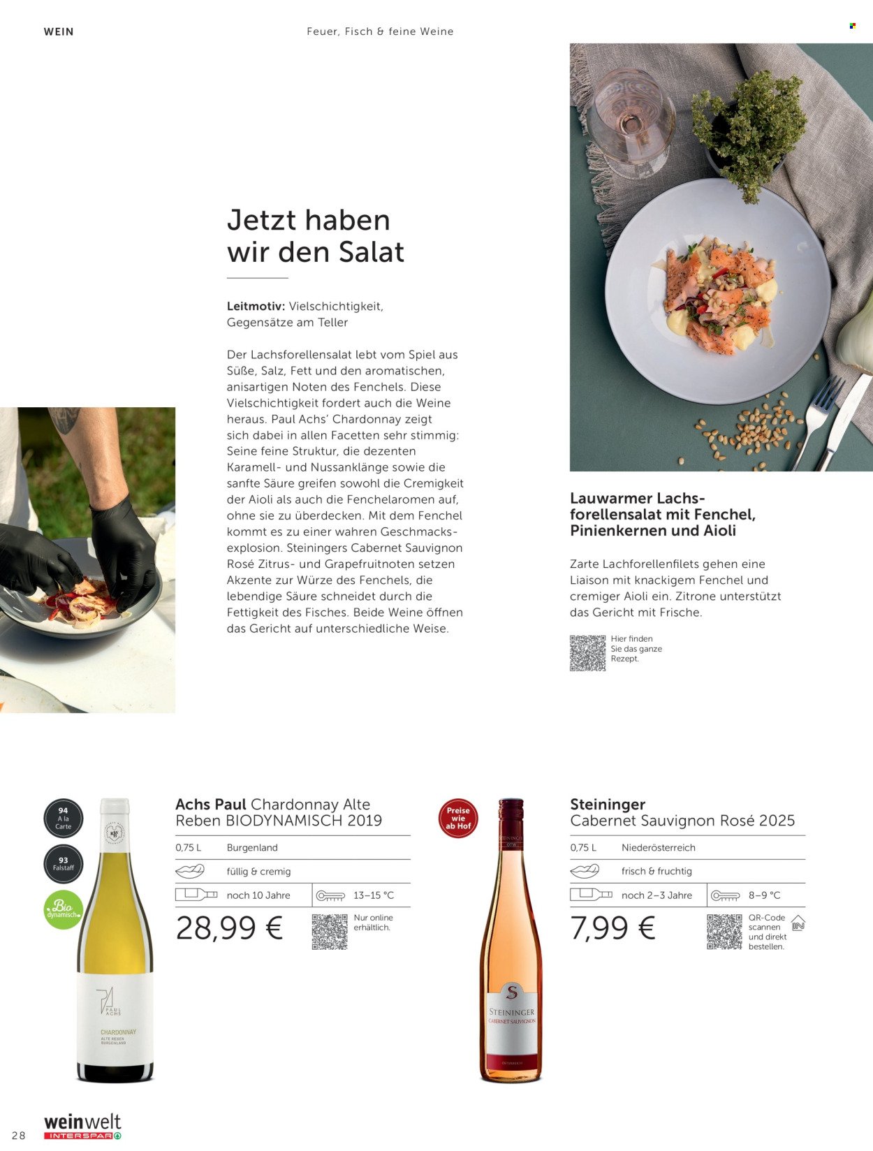 INTERSPAR Flugblatt - weinwelt Magazin Sommer