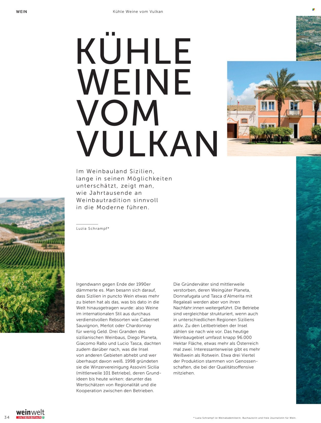 INTERSPAR Flugblatt - weinwelt Magazin Sommer