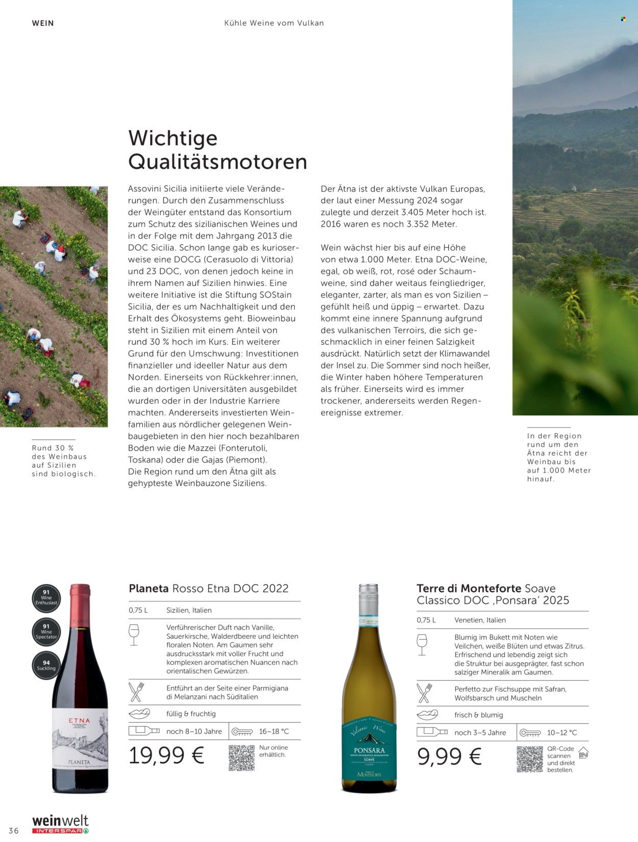 INTERSPAR Flugblatt - weinwelt Magazin Sommer