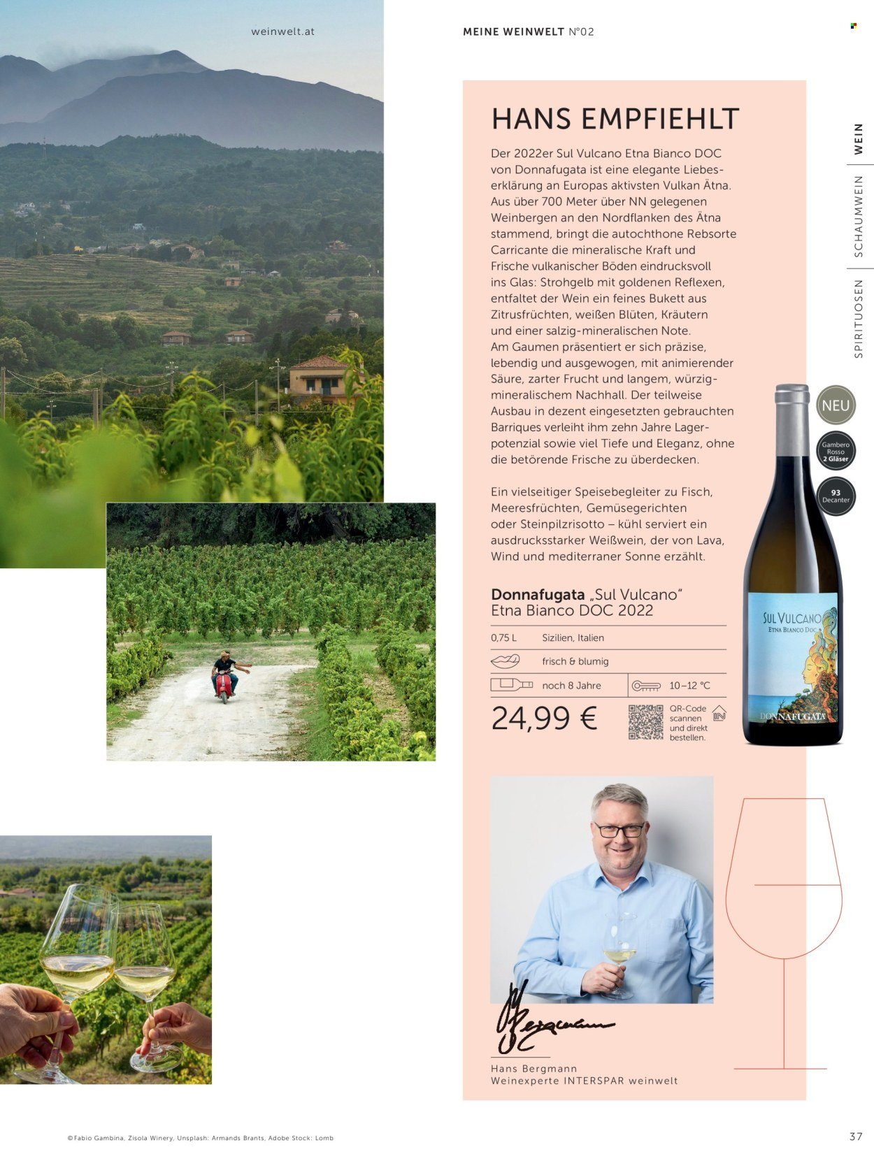 INTERSPAR Flugblatt - weinwelt Magazin Sommer