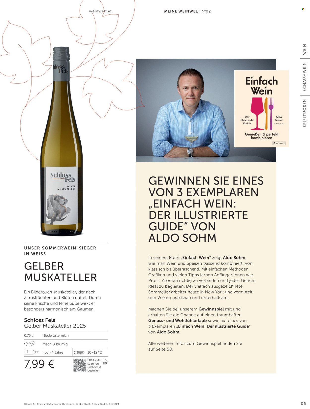INTERSPAR Flugblatt - weinwelt Magazin Sommer