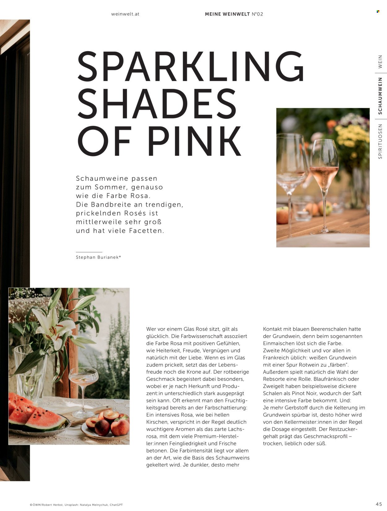 INTERSPAR Flugblatt - weinwelt Magazin Sommer