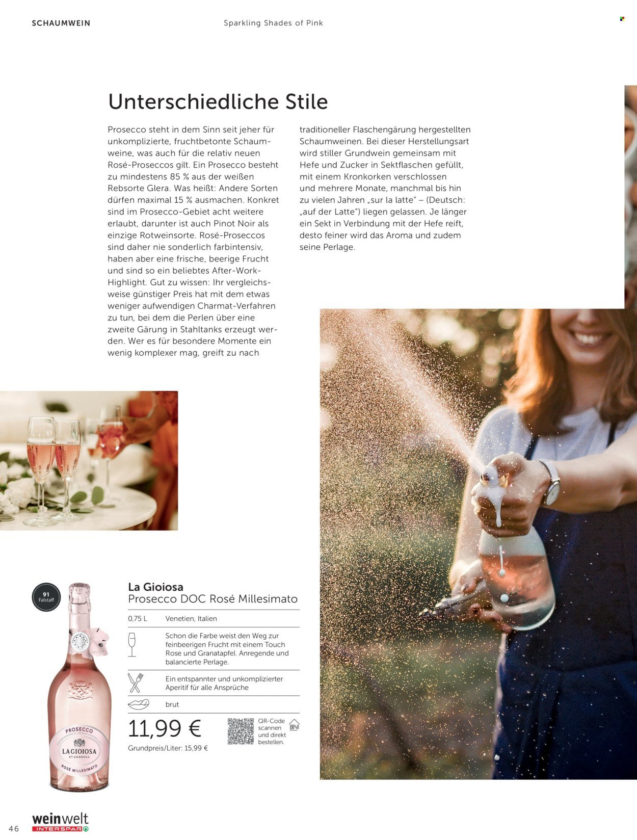 INTERSPAR Flugblatt - weinwelt Magazin Sommer