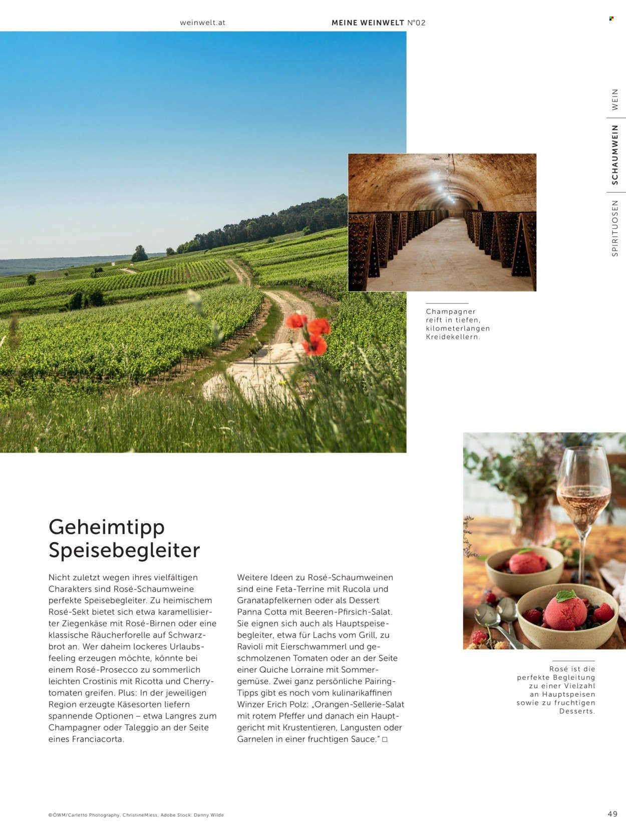 INTERSPAR Flugblatt - weinwelt Magazin Sommer