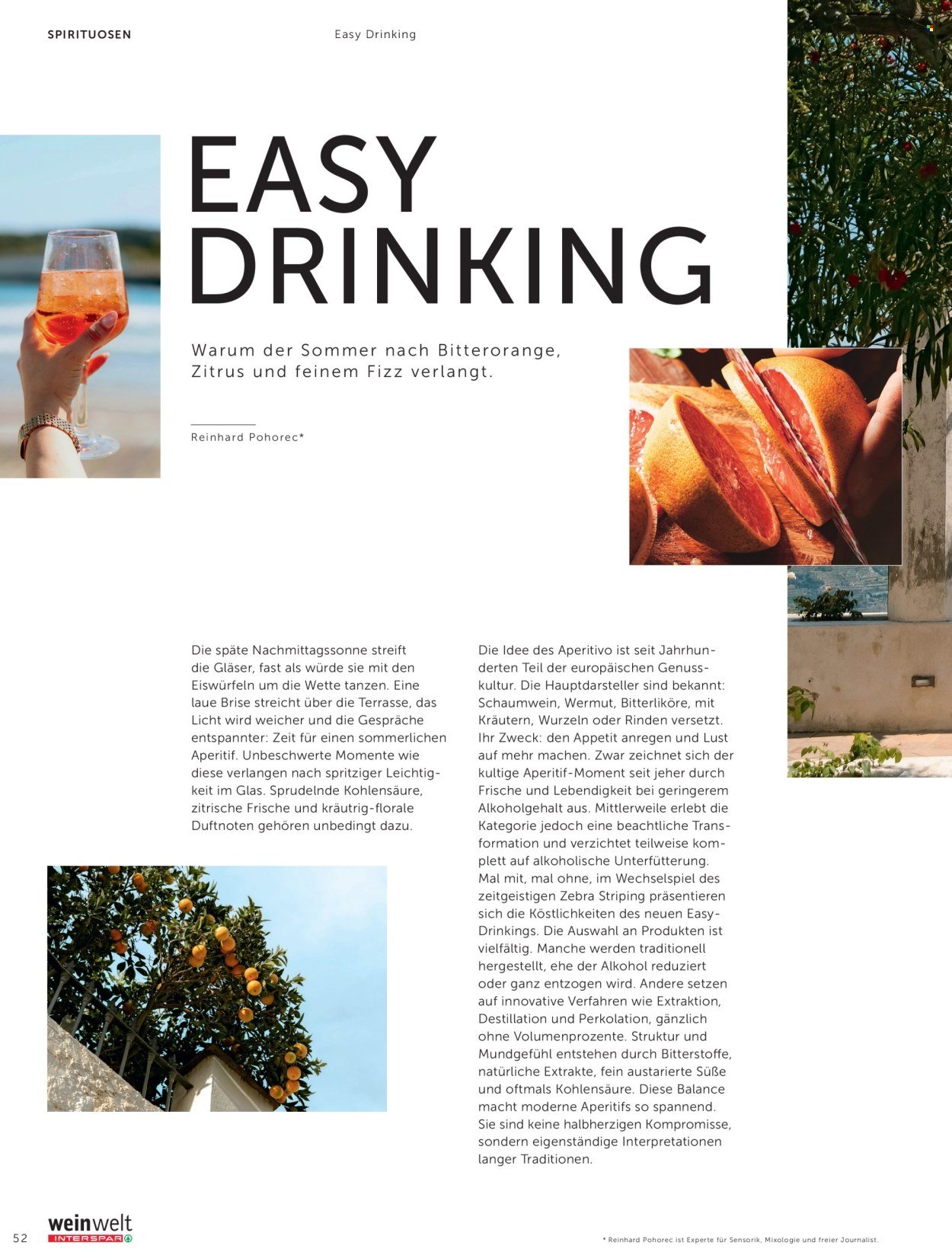 INTERSPAR Flugblatt - weinwelt Magazin Sommer