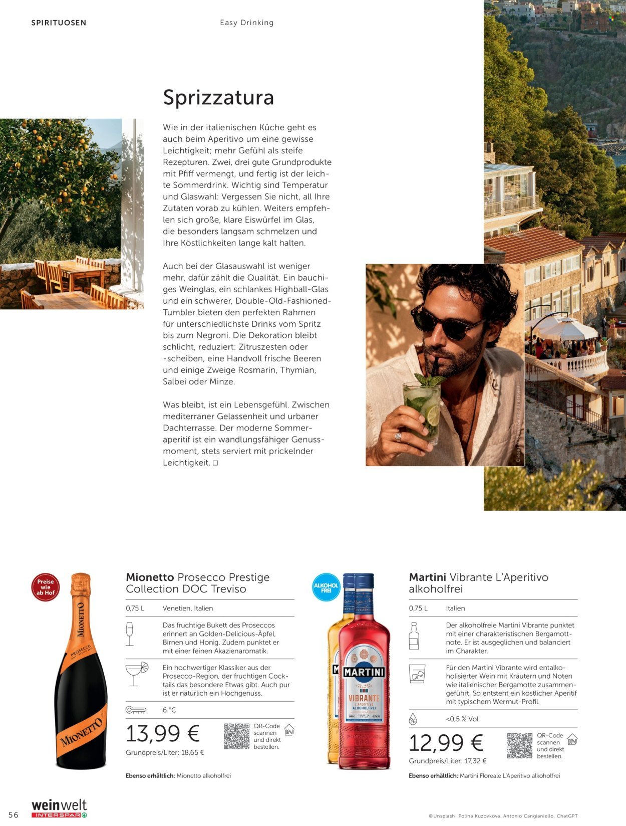 INTERSPAR Flugblatt - weinwelt Magazin Sommer
