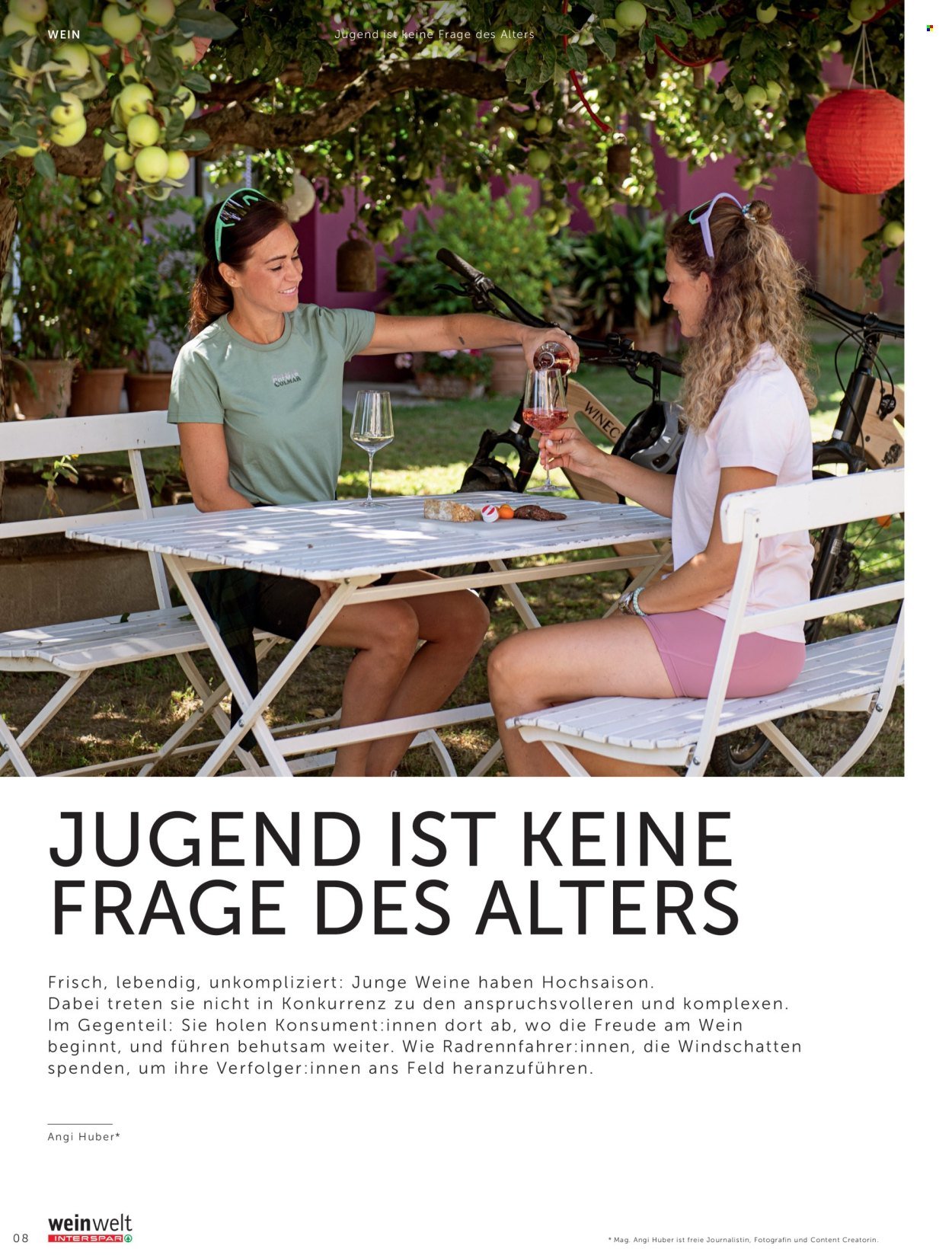 INTERSPAR Flugblatt - weinwelt Magazin Sommer