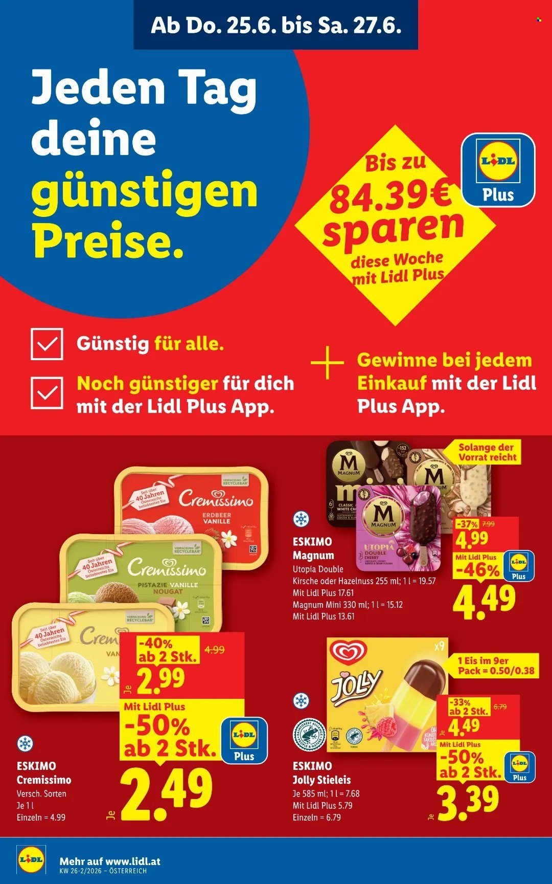 LIDL Flugblatt - Ab Donnerstag, 25.6.2026