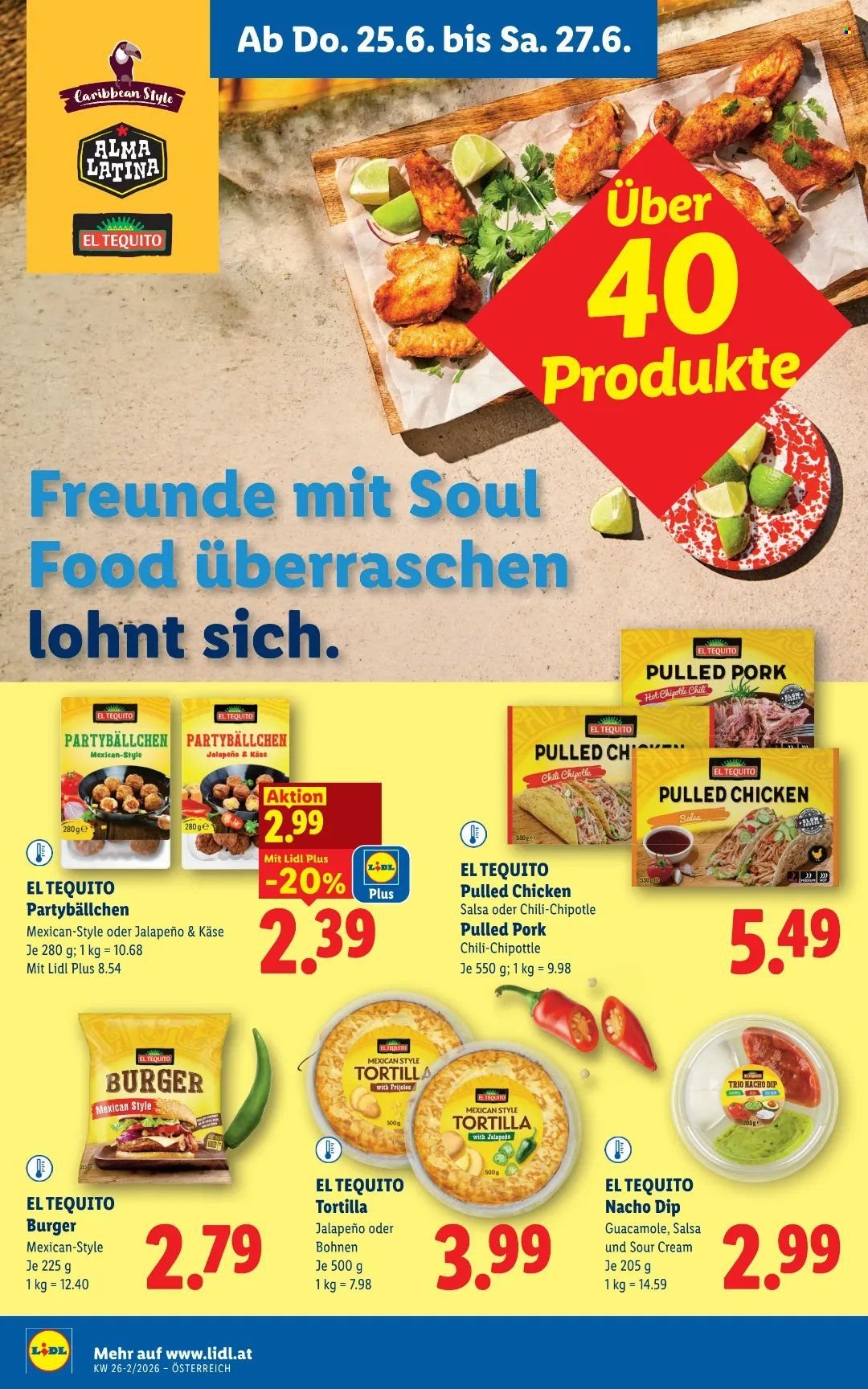 LIDL Flugblatt - Ab Donnerstag, 25.6.2026