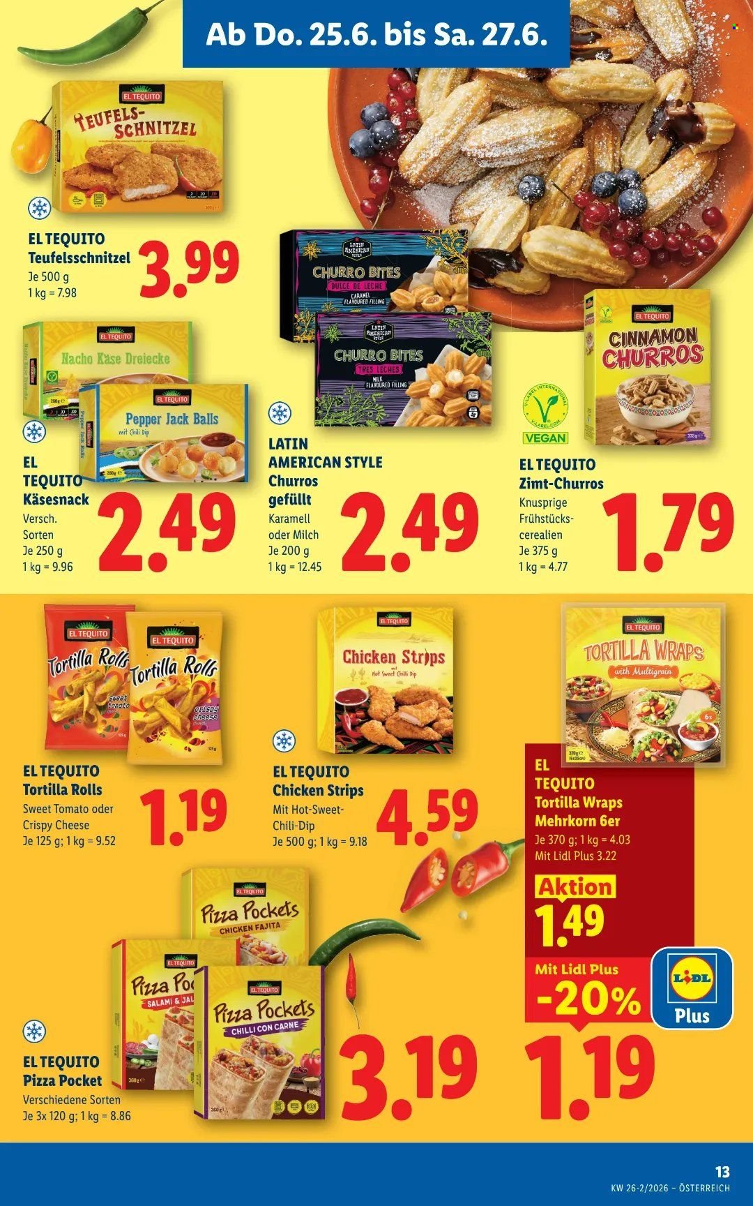 LIDL Flugblatt - Ab Donnerstag, 25.6.2026