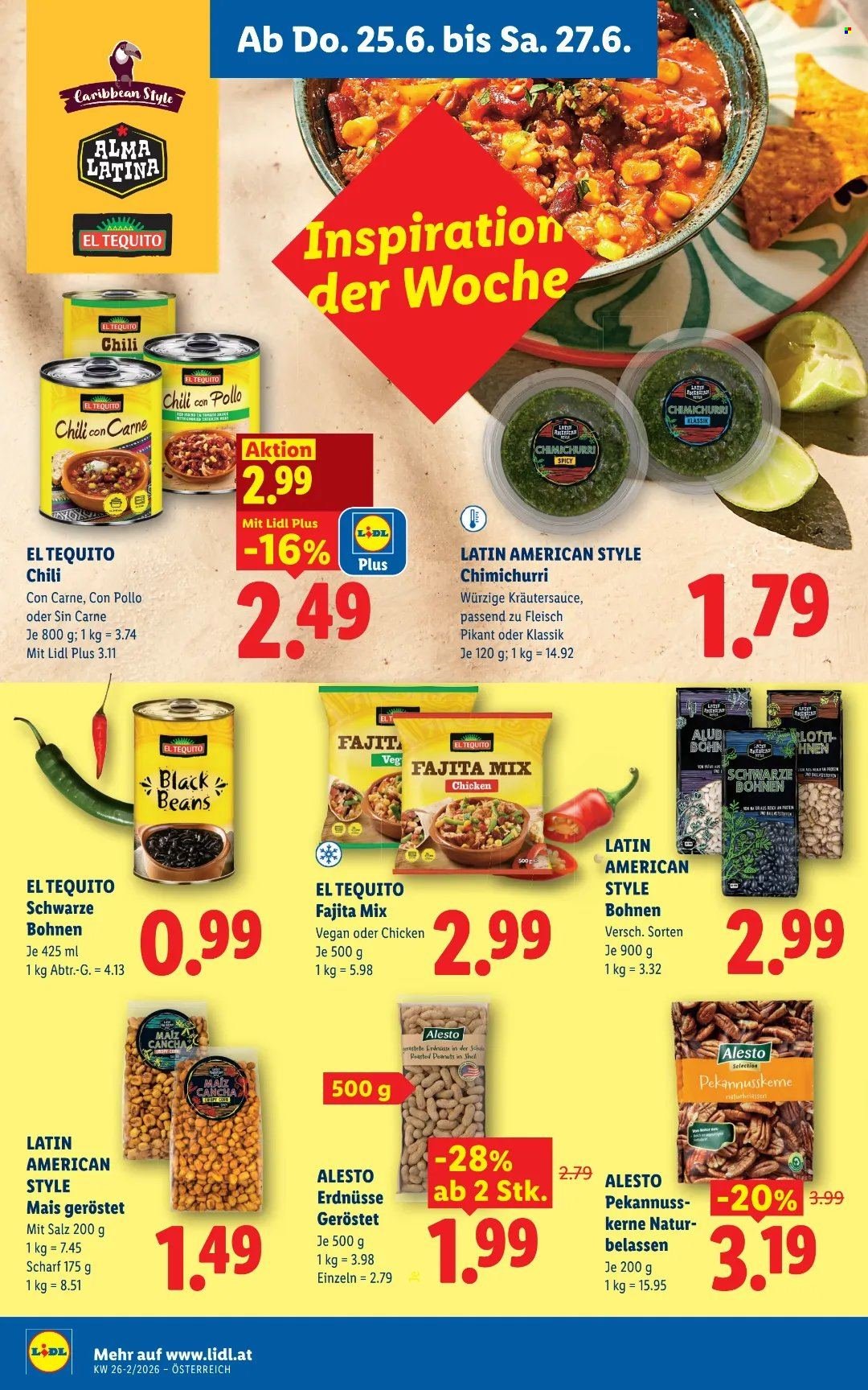 LIDL Flugblatt - Ab Donnerstag, 25.6.2026